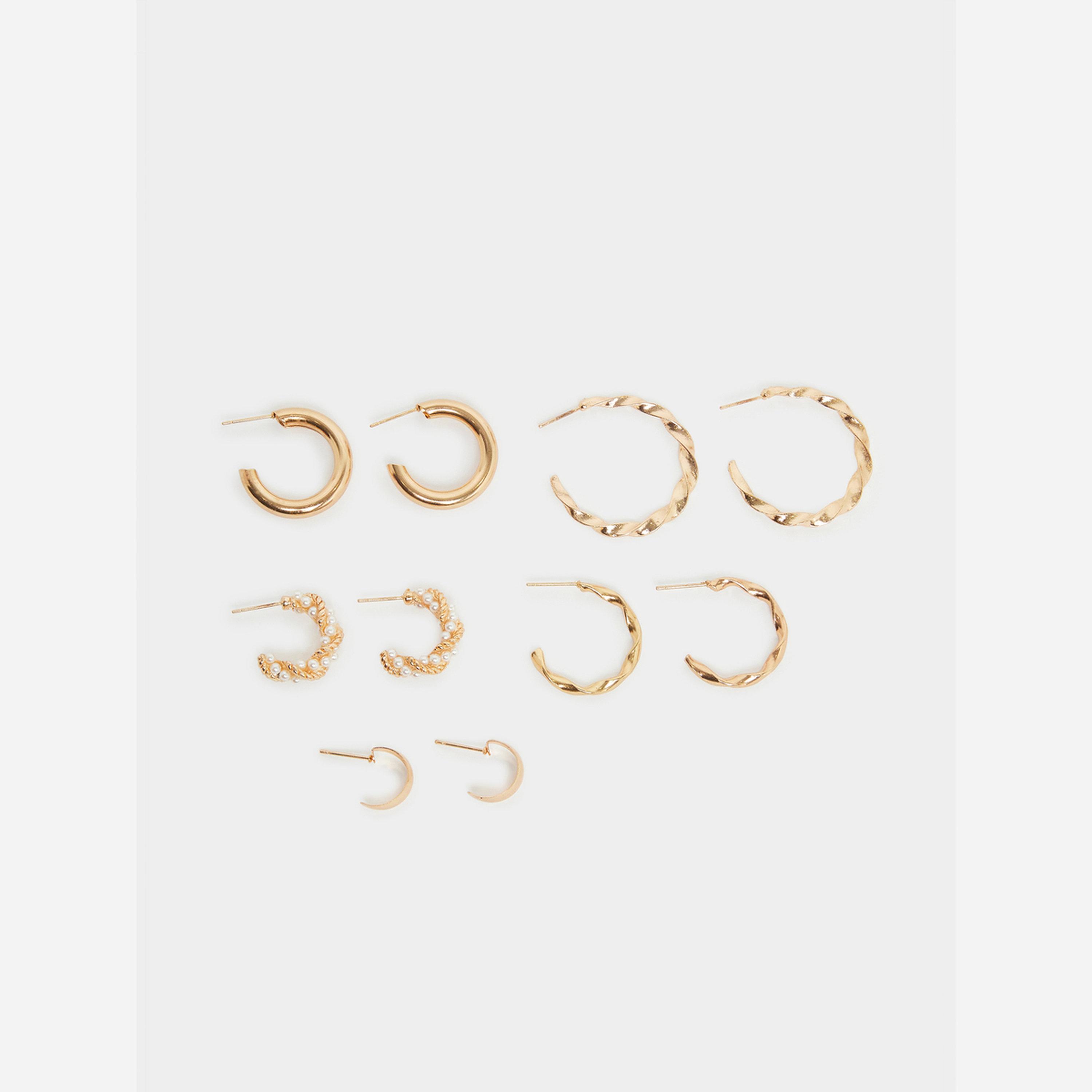 Styli hoop earing set-women-watchesandjewellery-jewellery-earrings-image-1