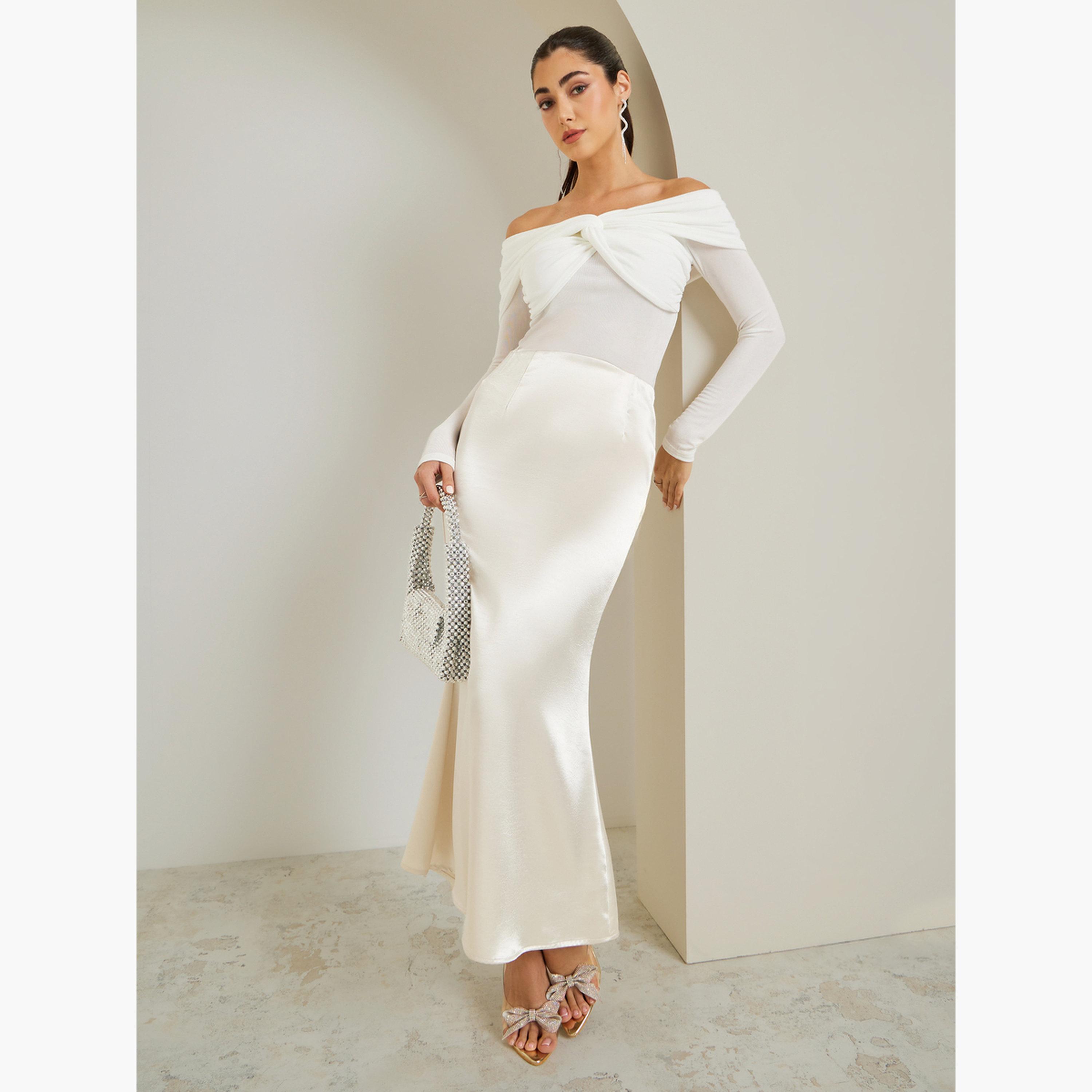 Styli Women Off White Off-Shoulder Knit Top-women-clothing-shirtsandblouses-blouses-image-2