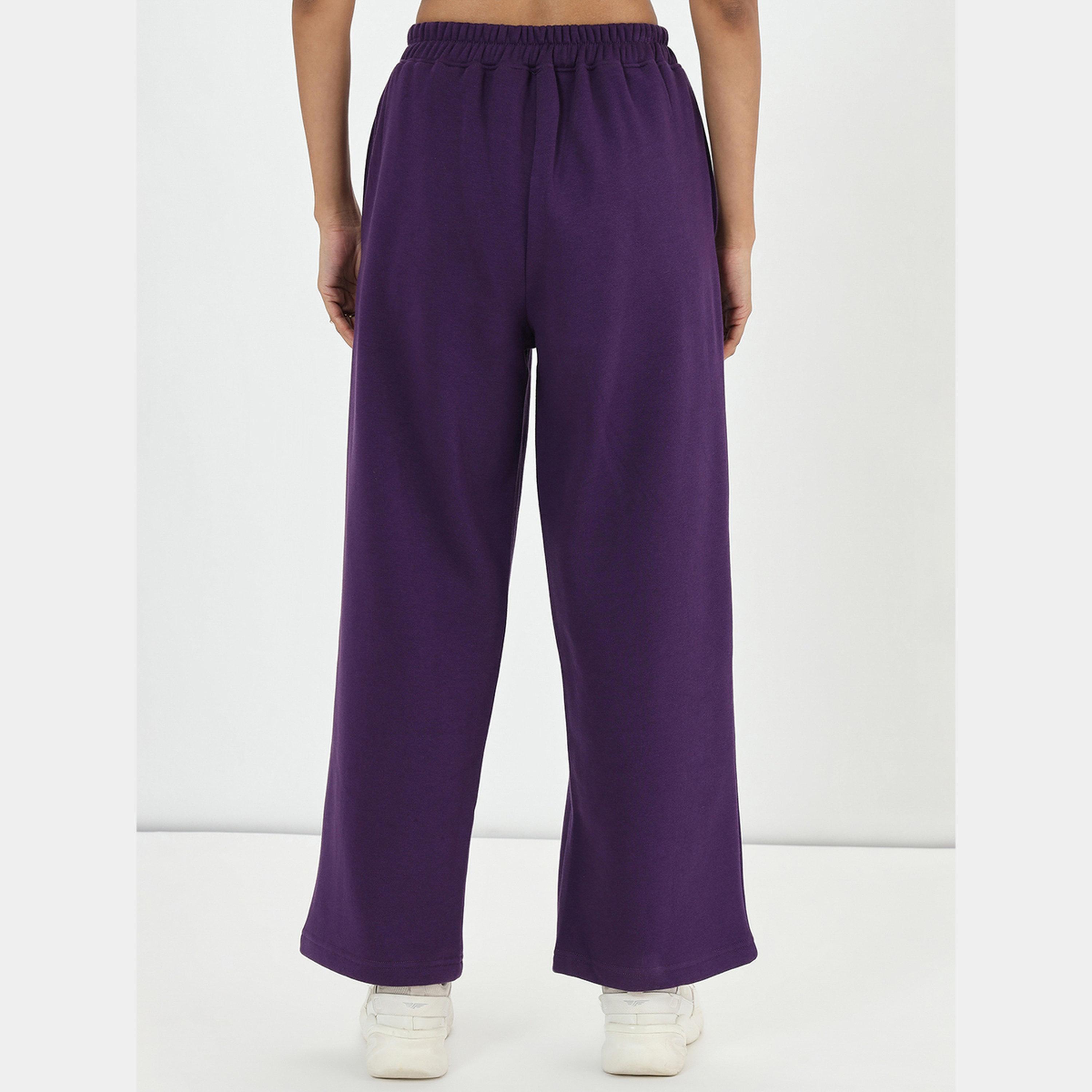 فيميلا - بنطال رياضي صوف بقصة مستقيمة باللون الأرجواني-women-clothing-bottoms-joggers-image-3