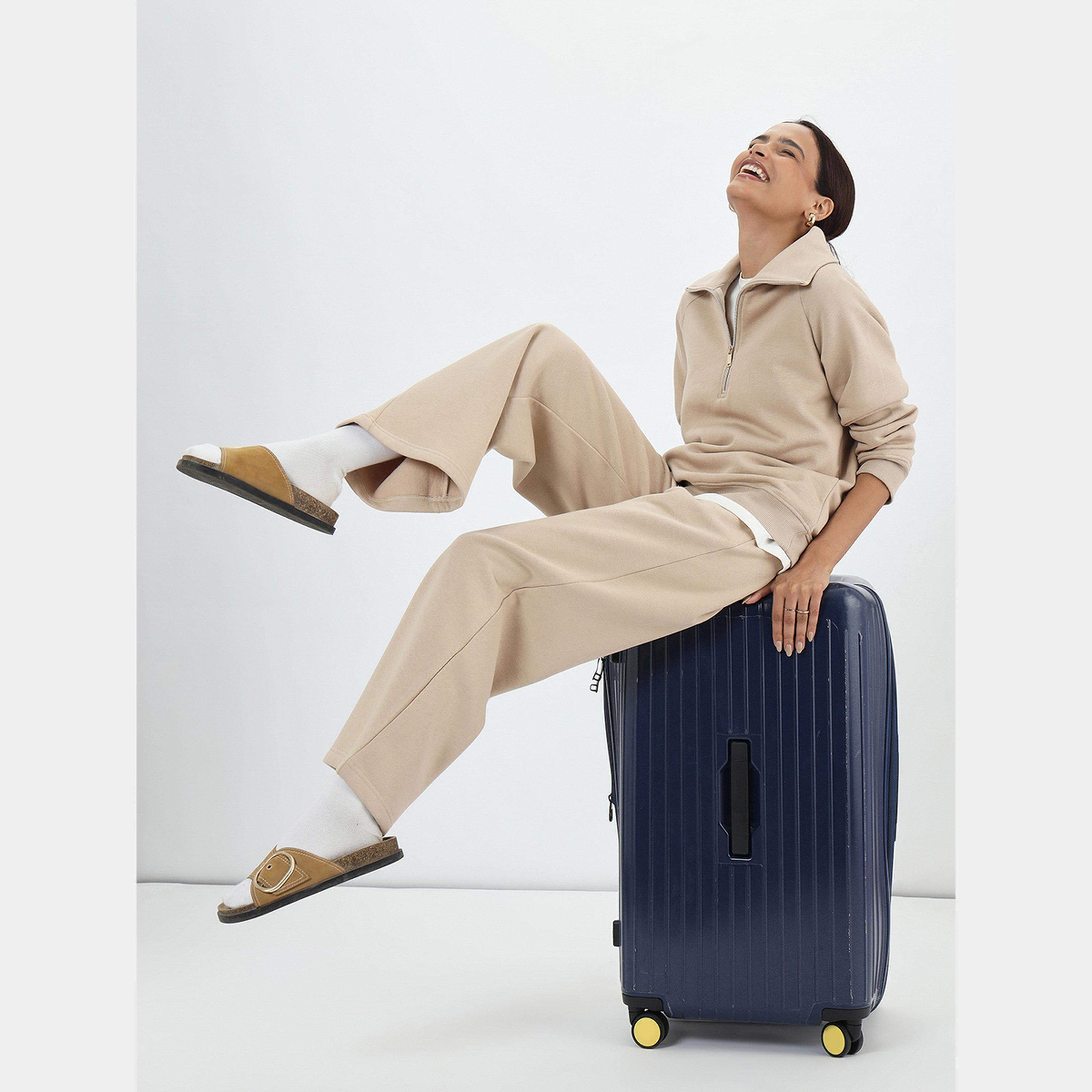 فيميلا - بنطال رياضي صوف بقصة مستقيمة لون بيج-women-clothing-bottoms-trousers-image-4