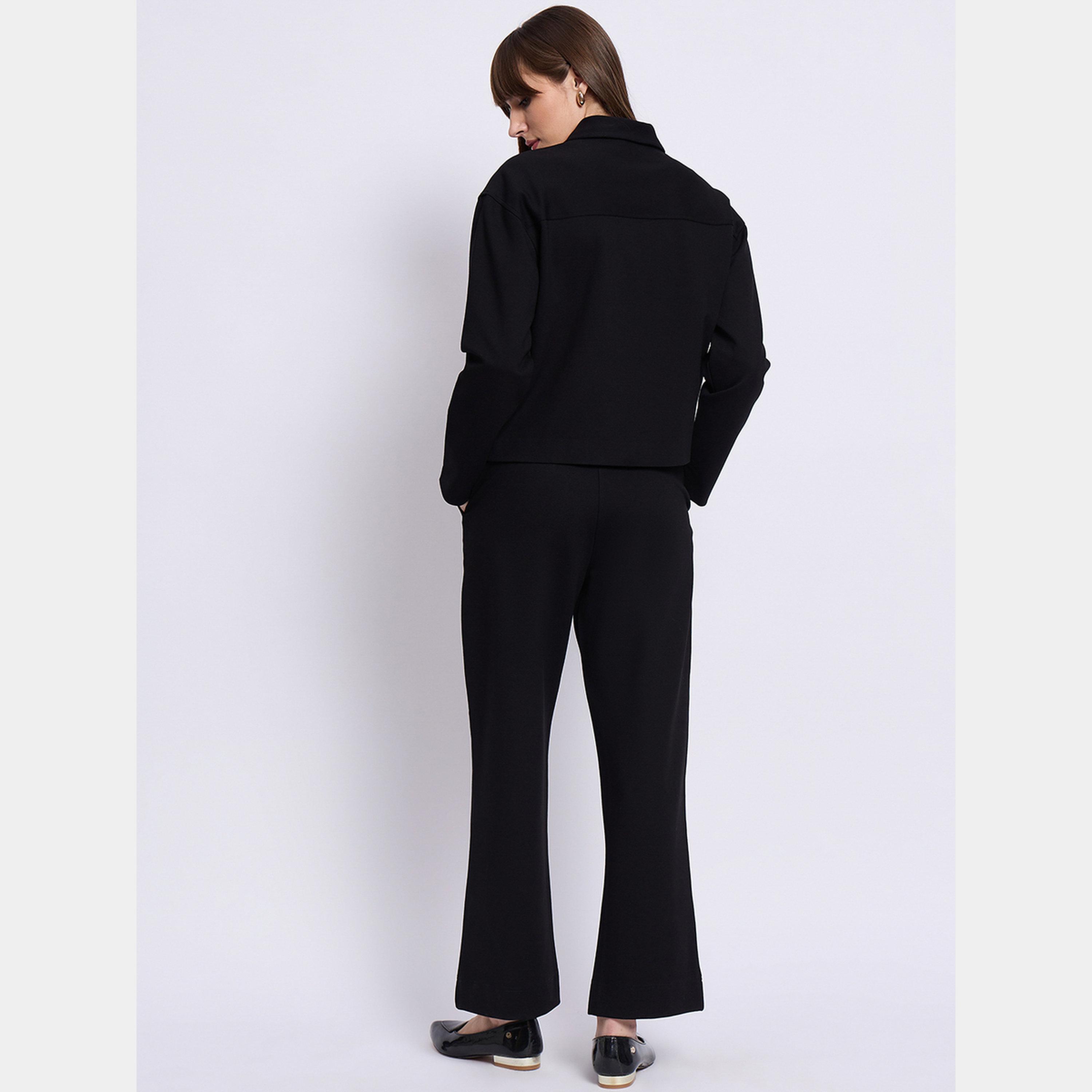 Femmella Women Black Relaxed Fit Jacket-women-winterwear-coatsandjackets-jackets-image-3