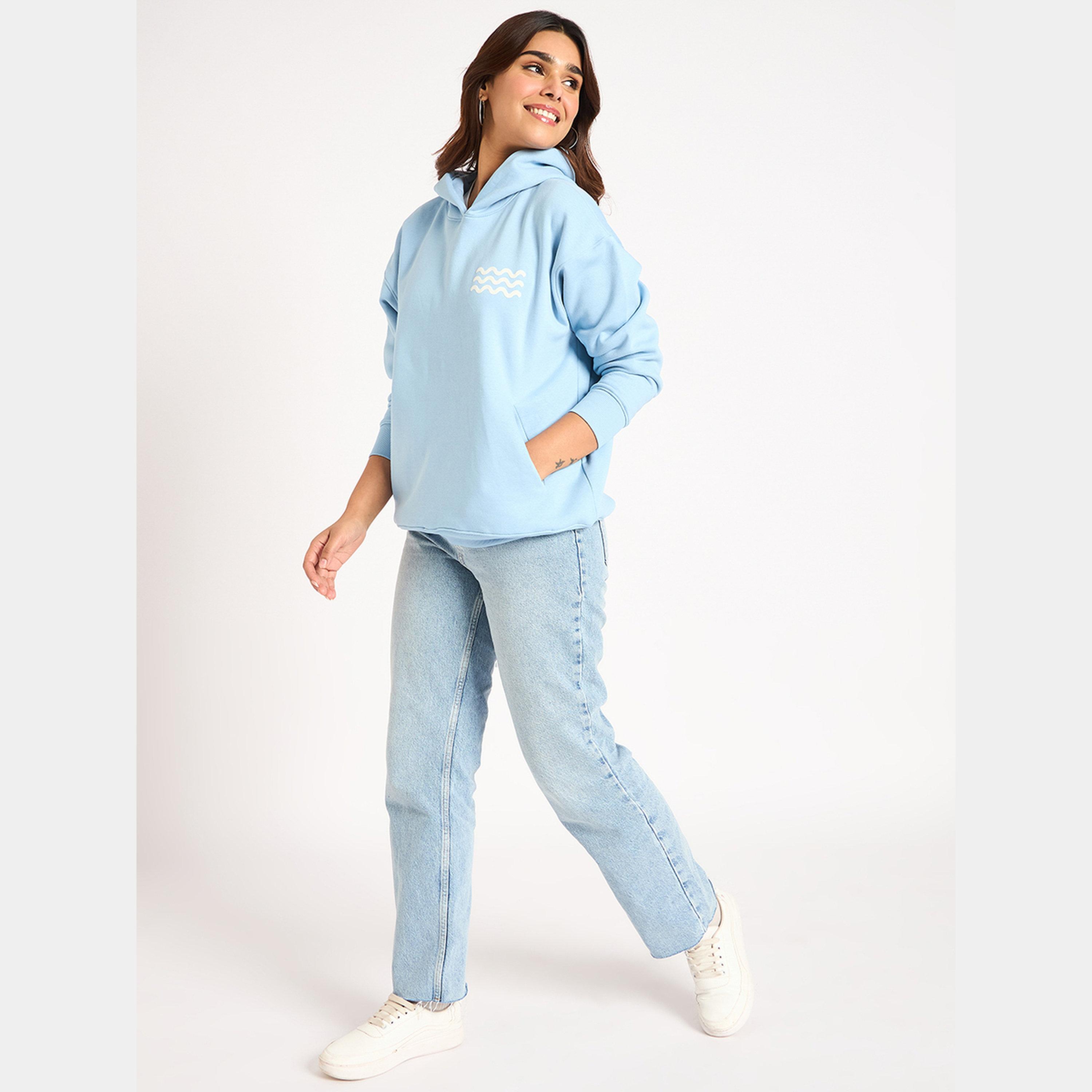 فيميلا - هودي نسائي صوف بغطاء للرأس وأكمام طويلة رسومات غرافيكية-women-clothing-hoodiesandsweatshirts-hoodies-image-2