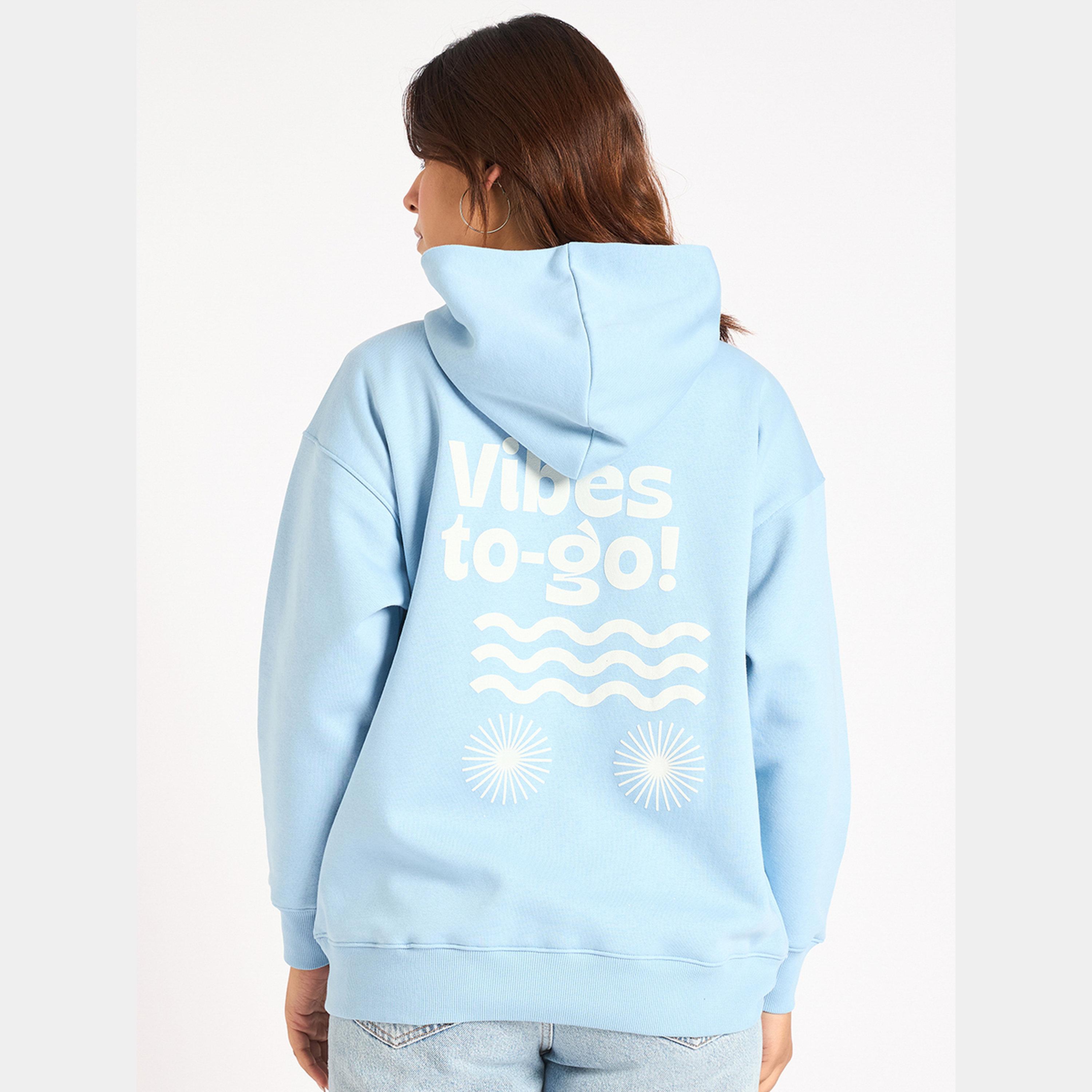 فيميلا - هودي نسائي صوف بغطاء للرأس وأكمام طويلة رسومات غرافيكية-women-clothing-hoodiesandsweatshirts-hoodies-image-3