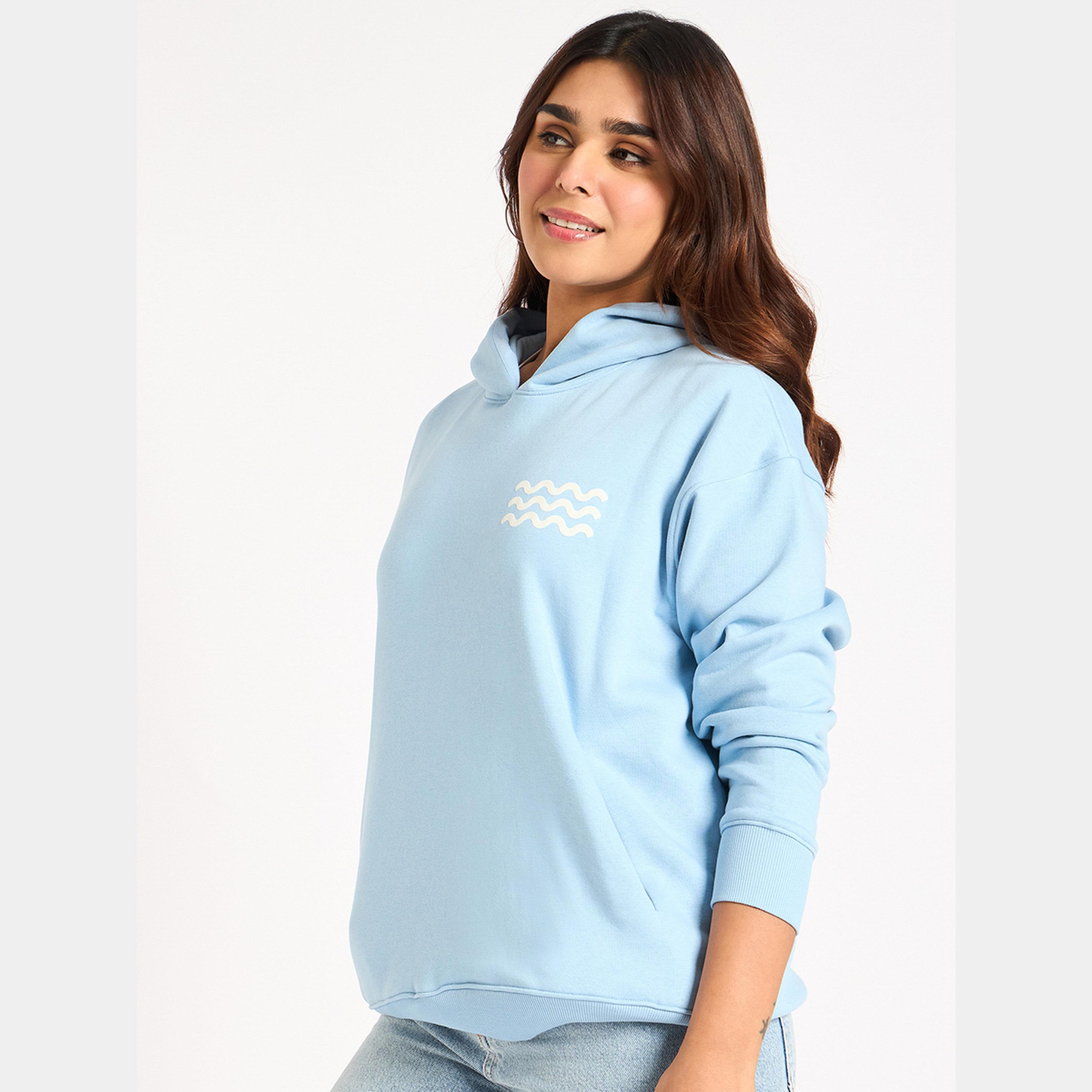 فيميلا - هودي نسائي صوف بغطاء للرأس وأكمام طويلة رسومات غرافيكية-women-clothing-hoodiesandsweatshirts-hoodies-image-6