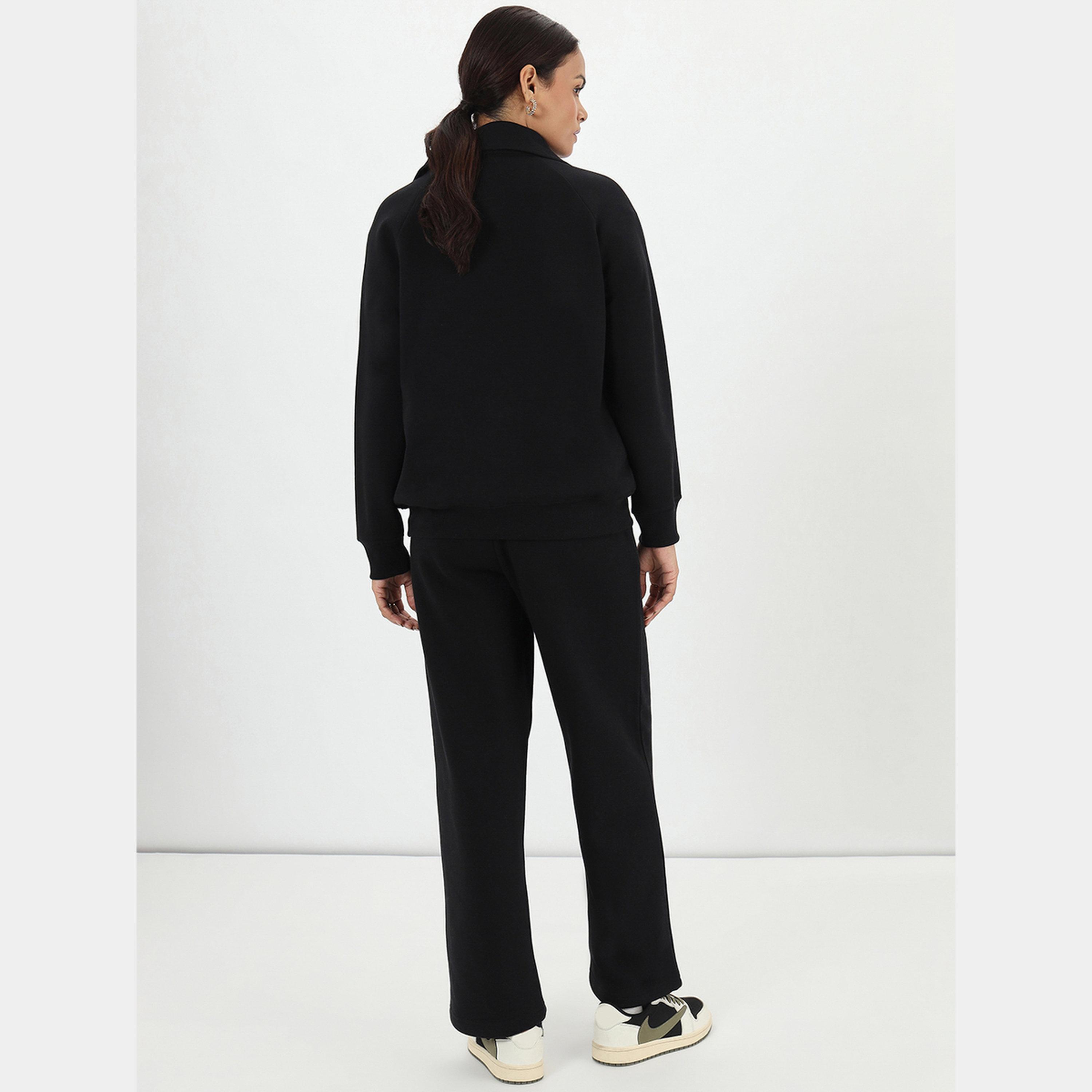 فيميلا - سويت شيرت نسائي صوف بأكمام طويلة وياقة ثابتة-women-clothing-hoodiesandsweatshirts-sweatshirts-image-3