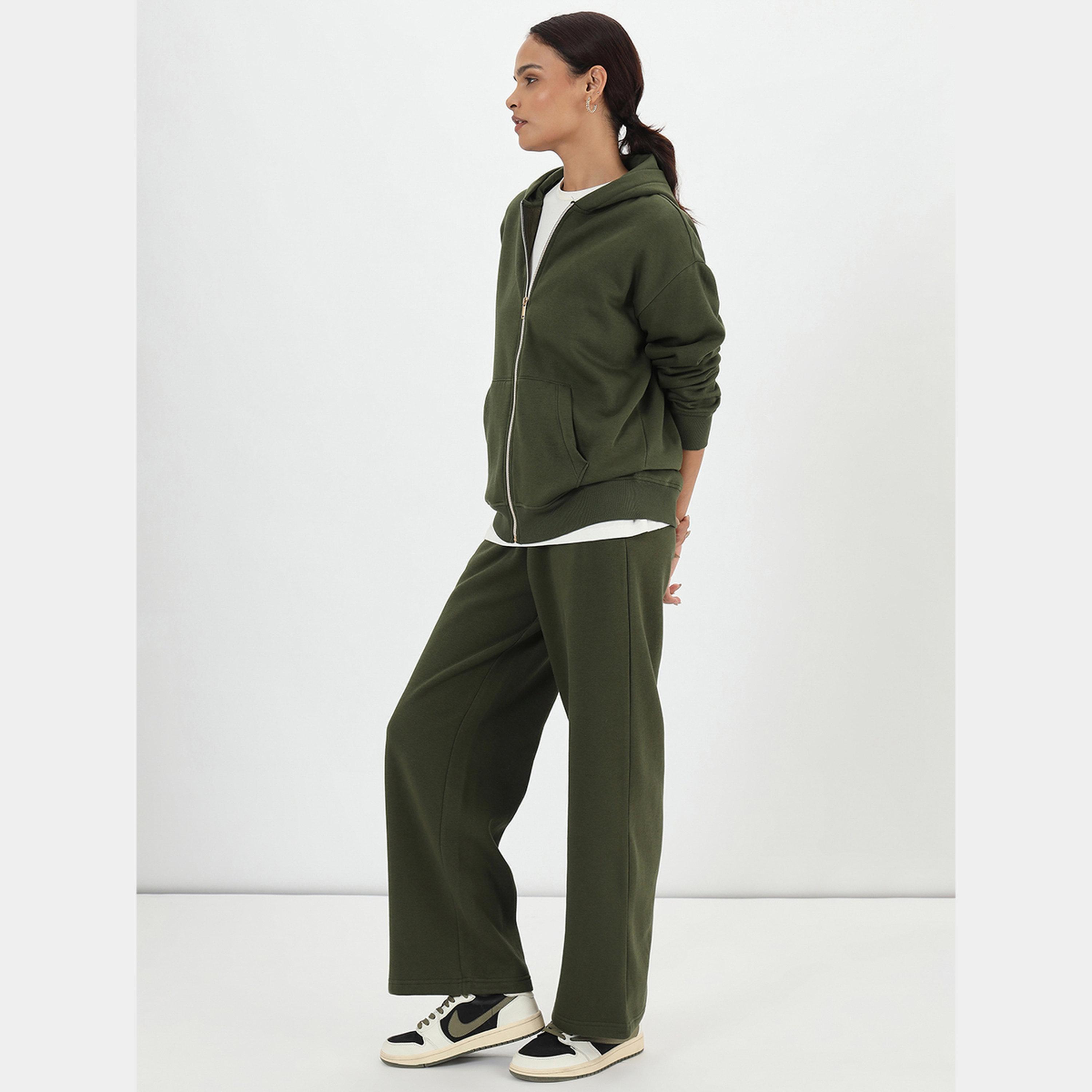 فيميلا - سويت شيرت نسائي صوف بسحاب وياقة بغطاء رأس وأكمام طويلة-women-clothing-hoodiesandsweatshirts-hoodies-image-2