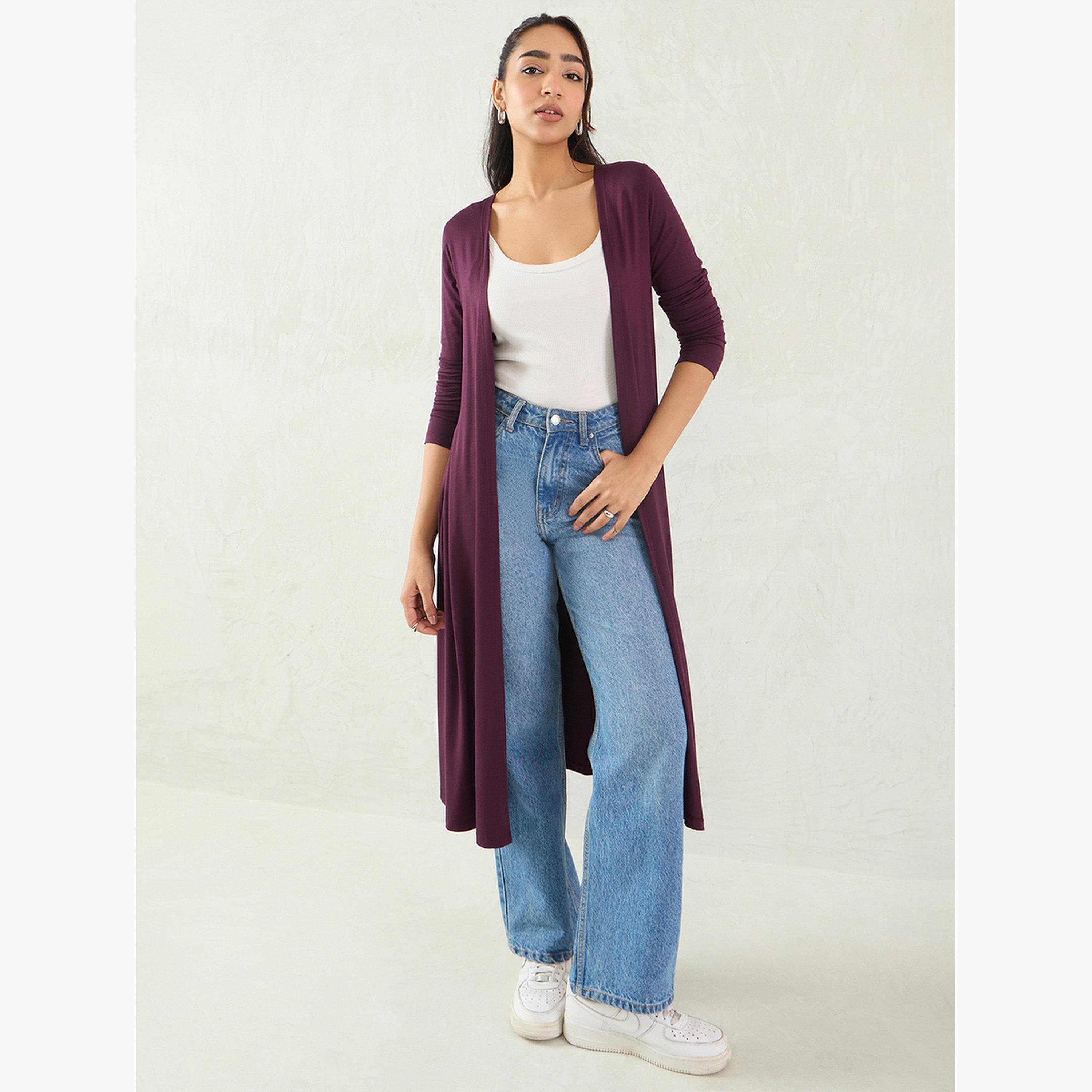 فيميلا - بلوزة نسائية مفتوحة من الأمام-women-winterwear-coatsandjackets-jackets-image-5