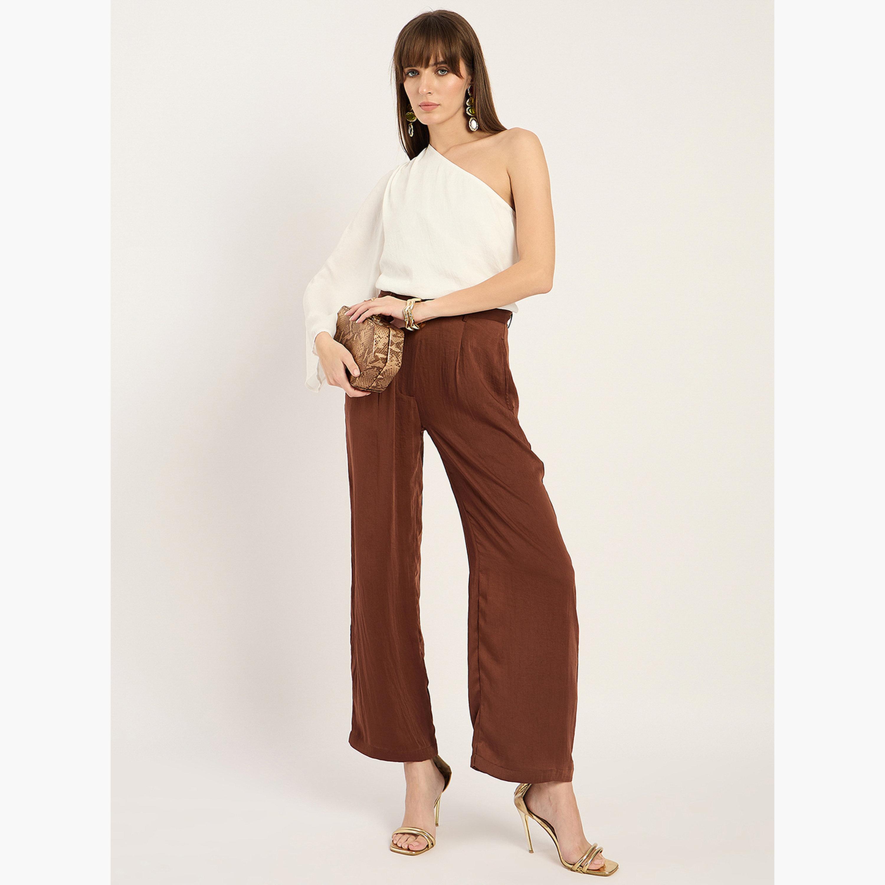 Femmella White One Shoulder Satin Top-women-clothing-shirtsandblouses-blouses-image-2