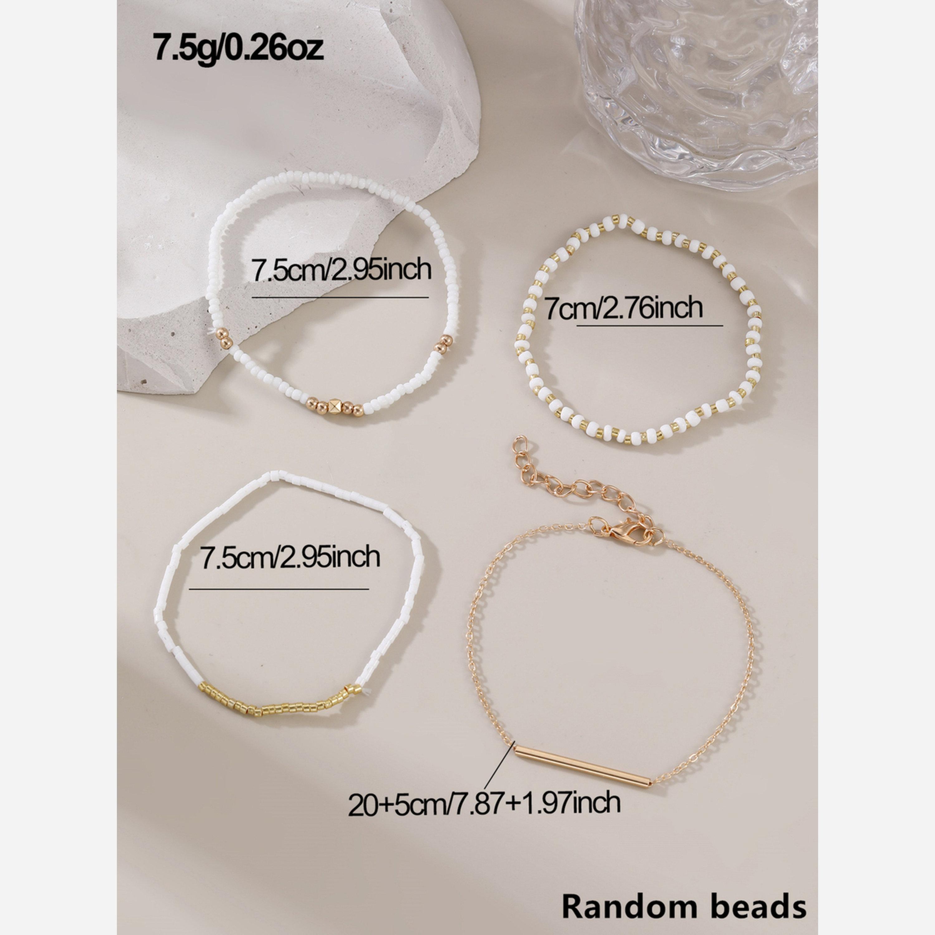 Take Two Set of 4 - Gold Beaded Bracelet-women-watchesandjewellery-jewellery-banglesandbracelets-image-5