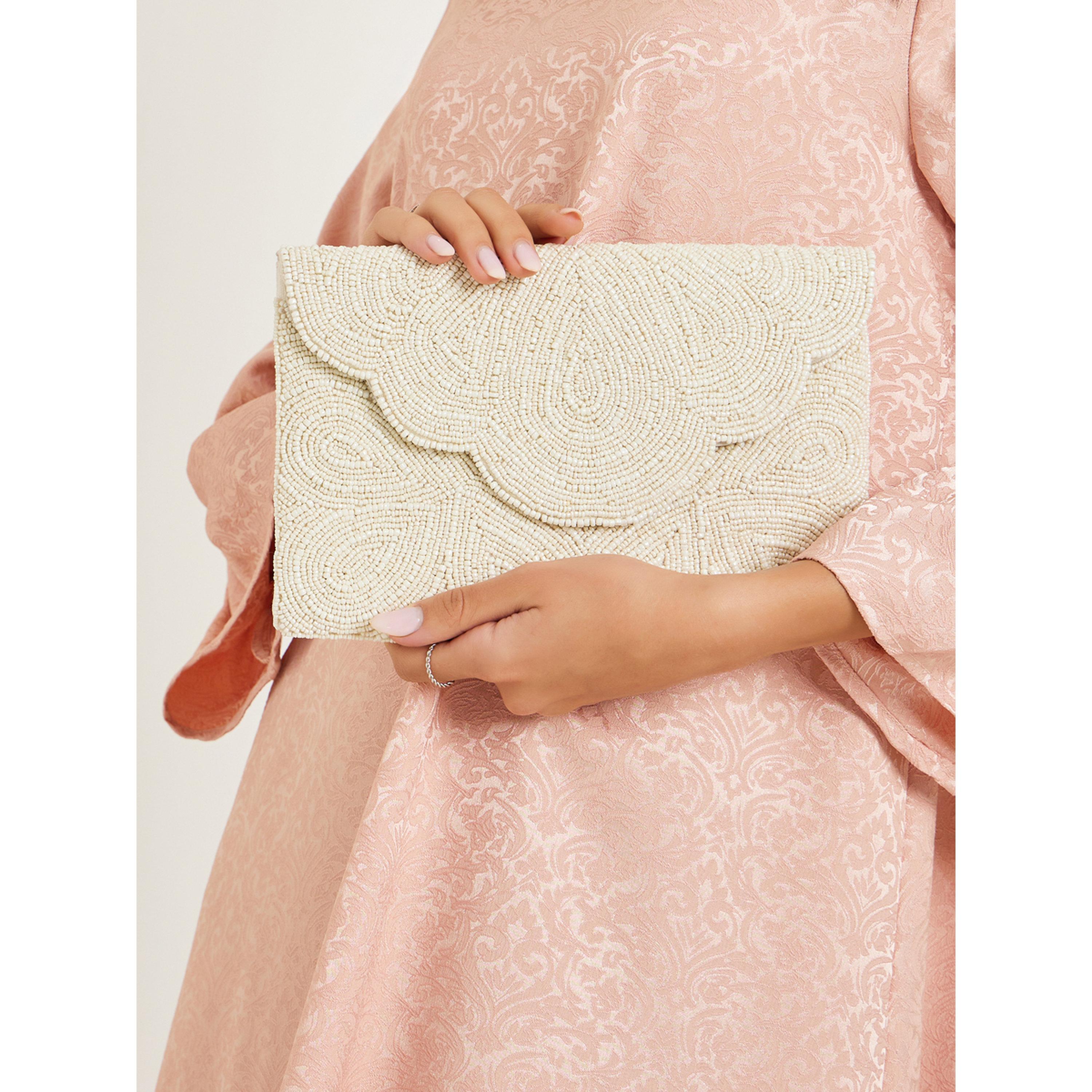 Styli Women Beaded Clutch Bag-women-bagsandwallets-handbags-image-2