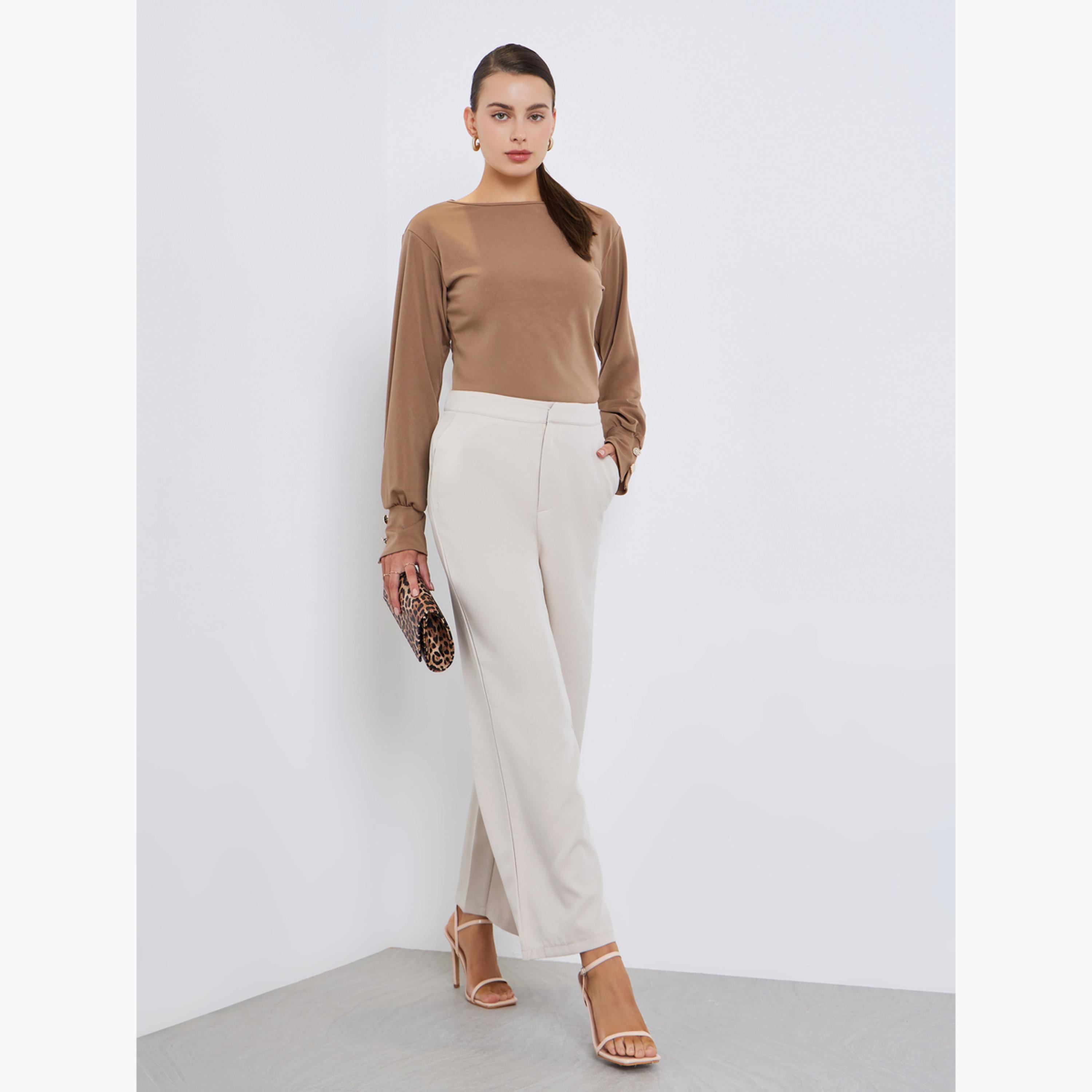 بنطال بأرجل واسعة-women-clothing-bottoms-trousers-image-2