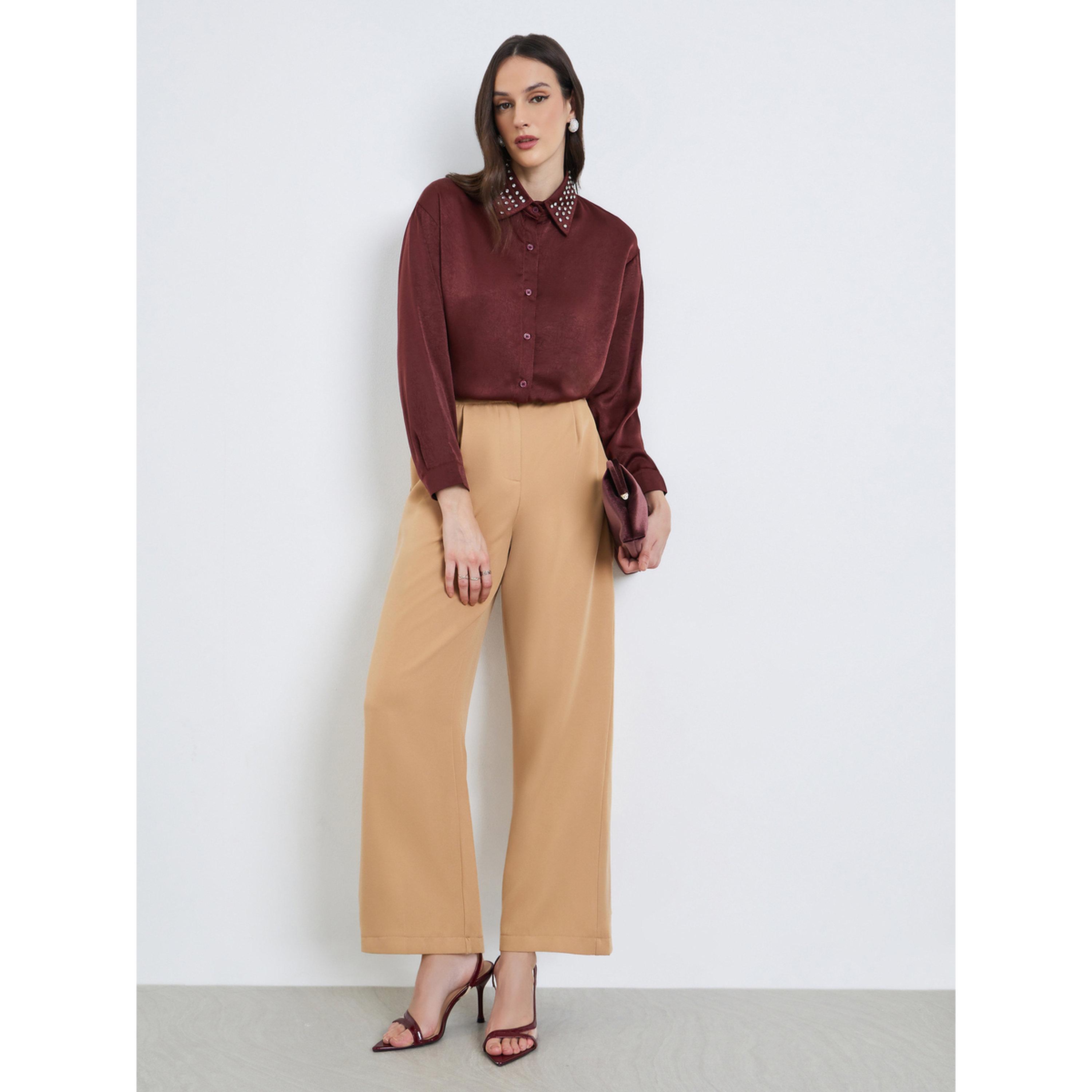 بنطال بأرجل مستقيمة-women-clothing-bottoms-trousers-image-2