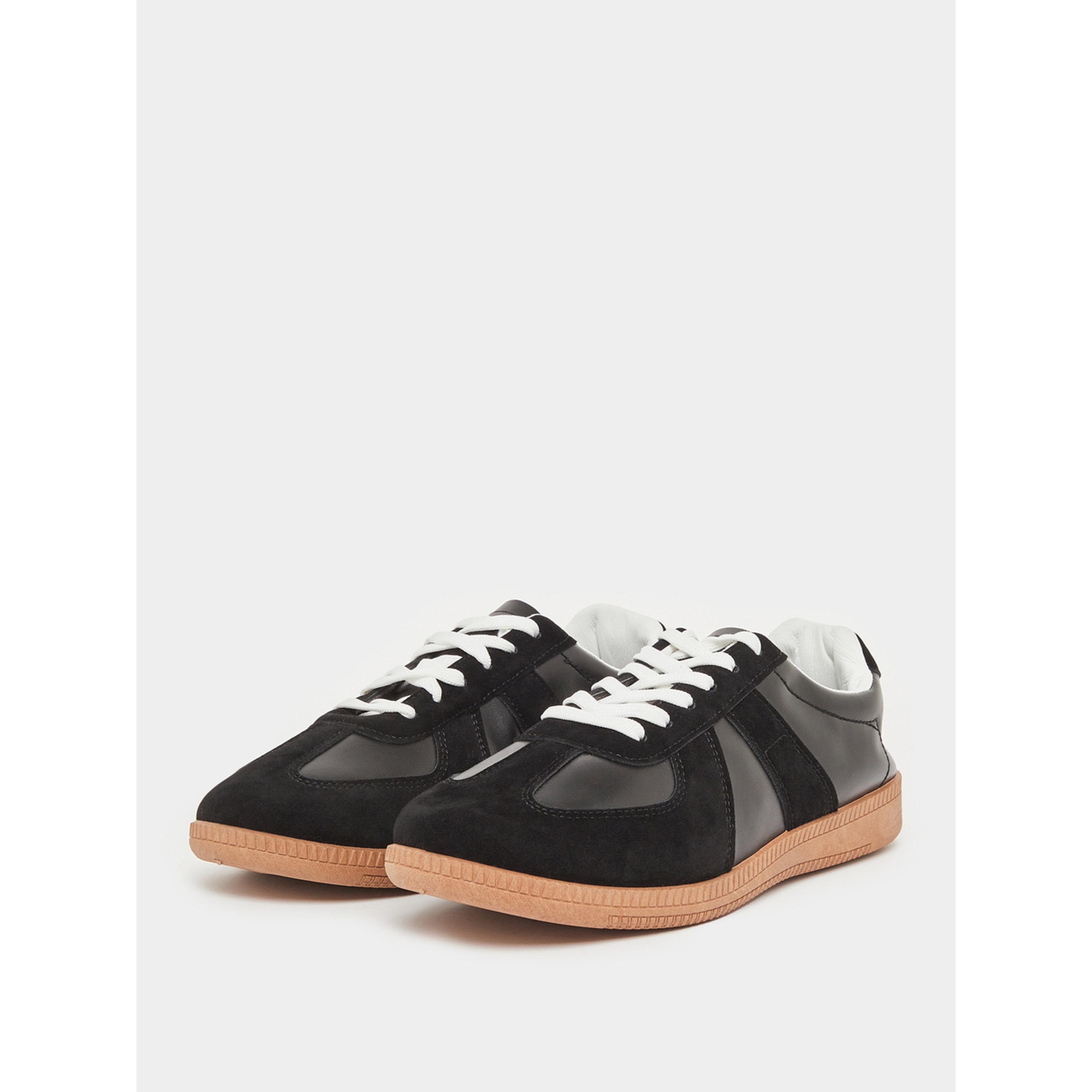 حذاء سنيكرز أربطة جلد سويدي-men-shoes-sneakers-image-1