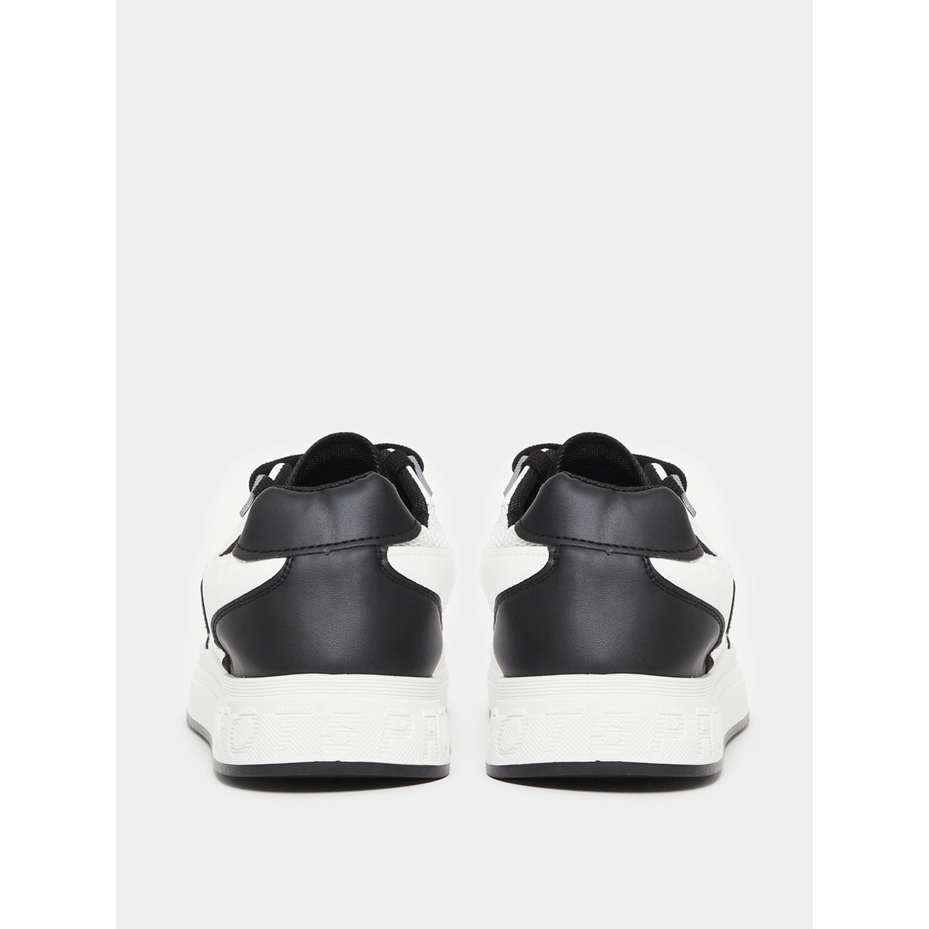 Styli Men Black Contrast Paneled Sneakers-men-shoes-sneakers-image-5