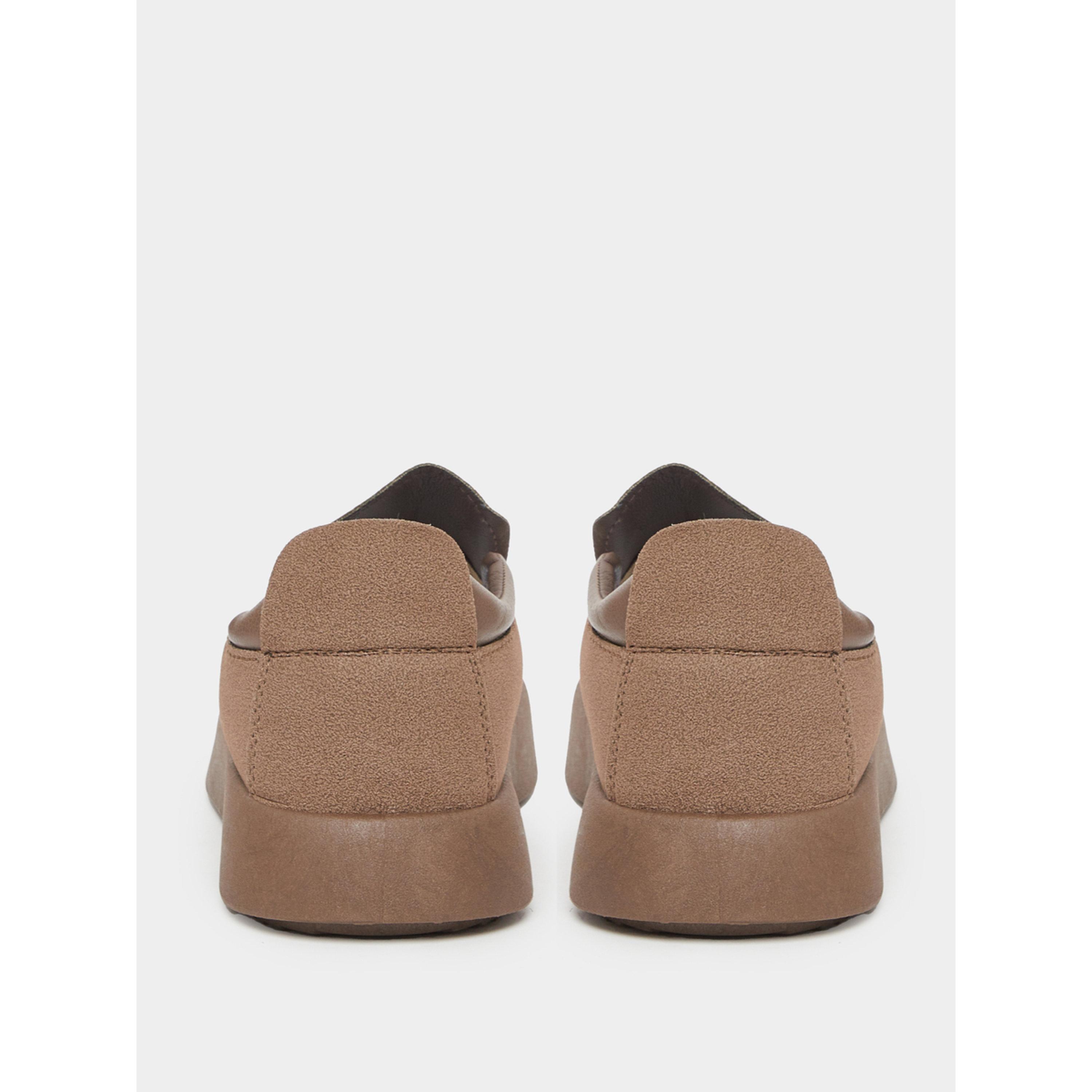Styli Men Brown Suede-Look Loafers-men-shoes-loafersandmoccasins-image-5