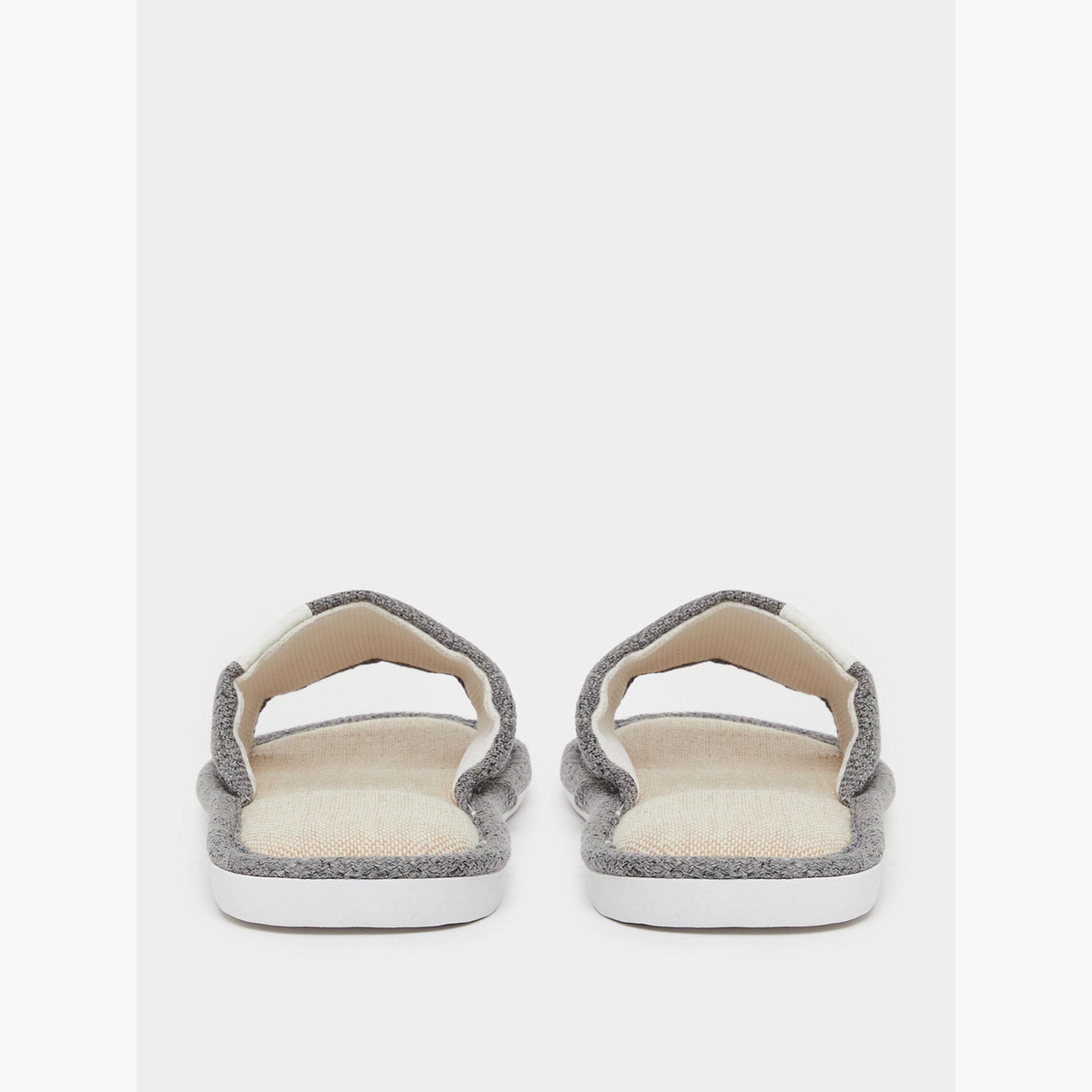Styli Men Grey Bedroom Slippers-men-shoes-flipflopsandslides-image-4