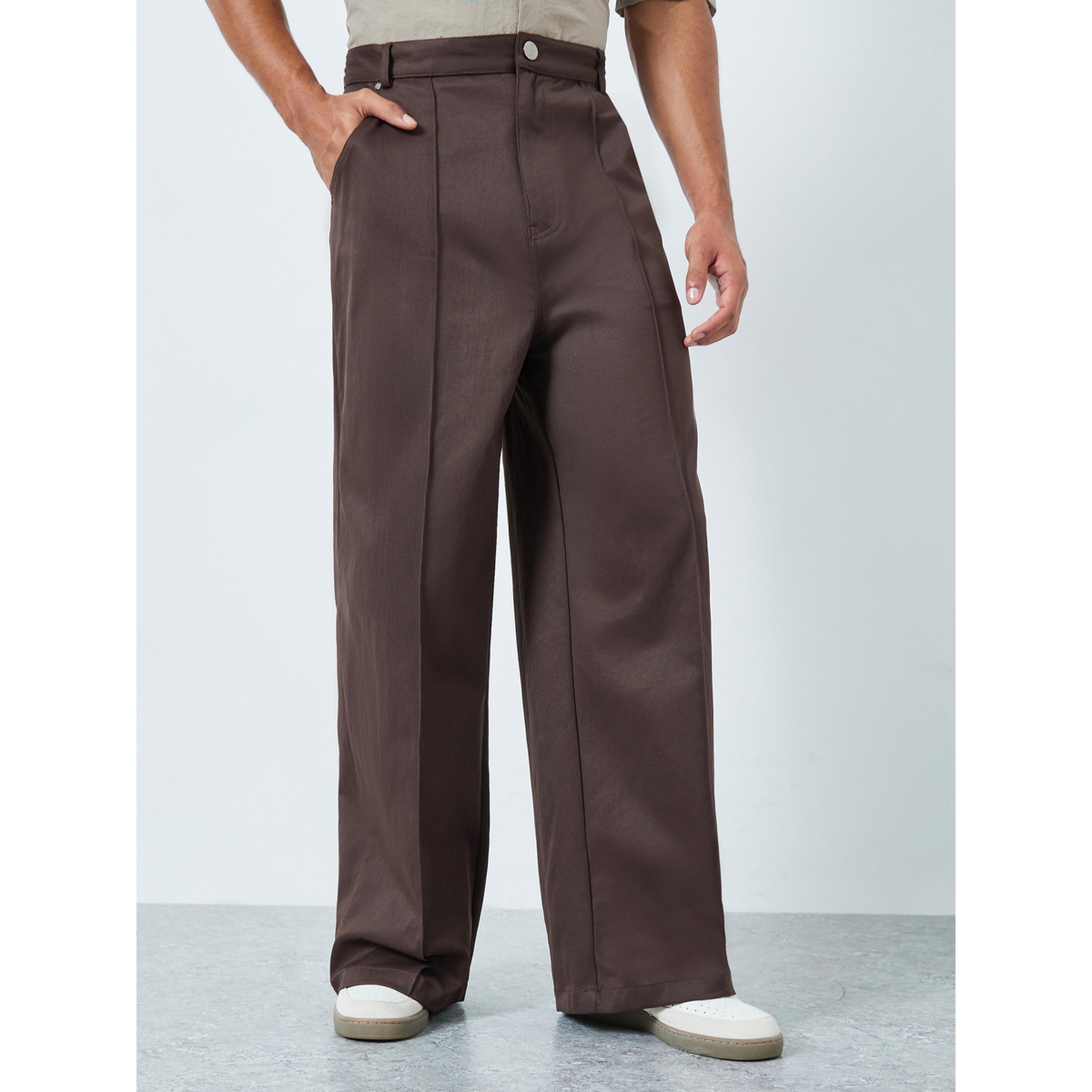 بنطال واسع بجيوب وتصميم ألواح-men-clothing-bottoms-trousersandchinos-trousers-image-1