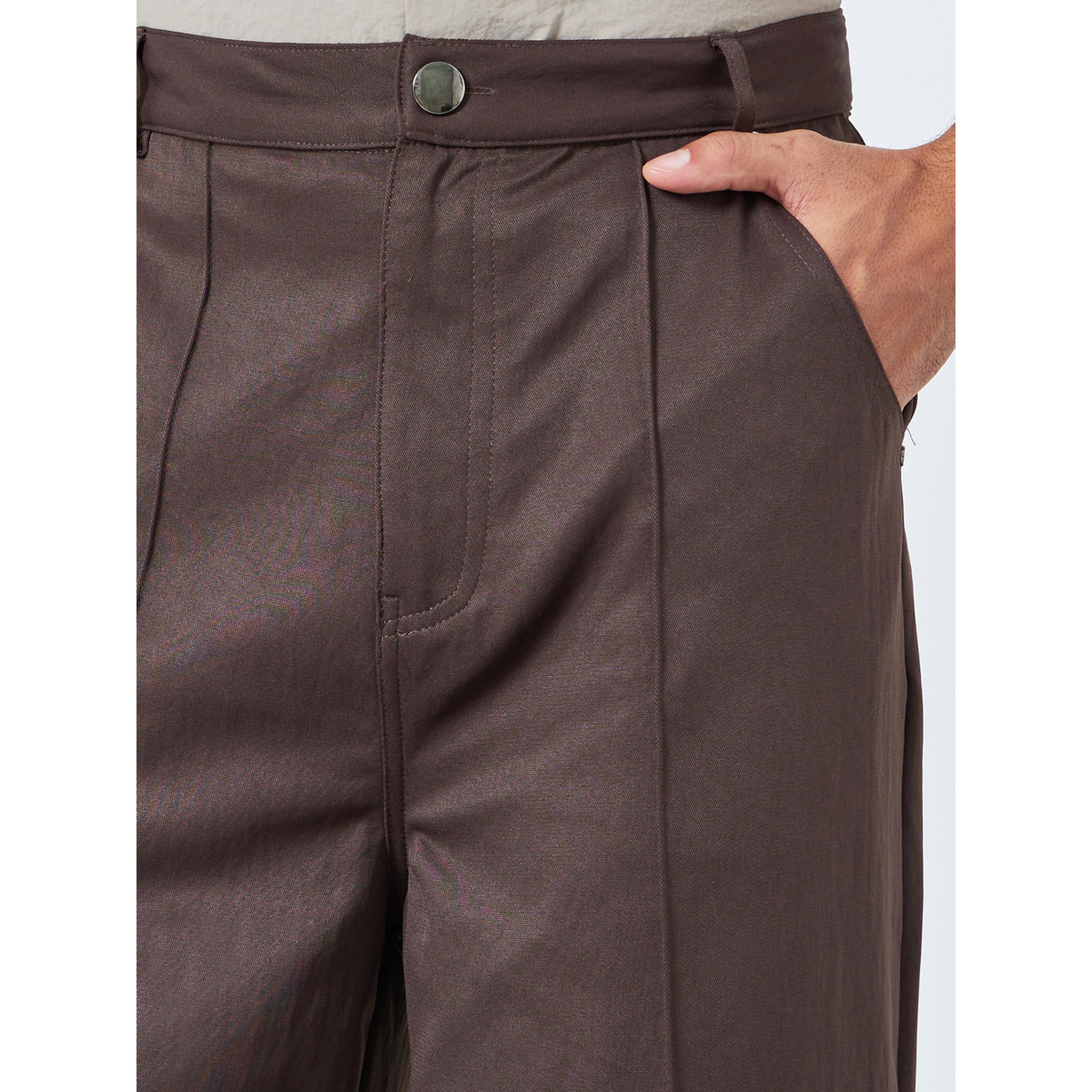 Styli Men Baggy Panelled Trousers with Pocket Detail-men-clothing-bottoms-trousersandchinos-trousers-image-4