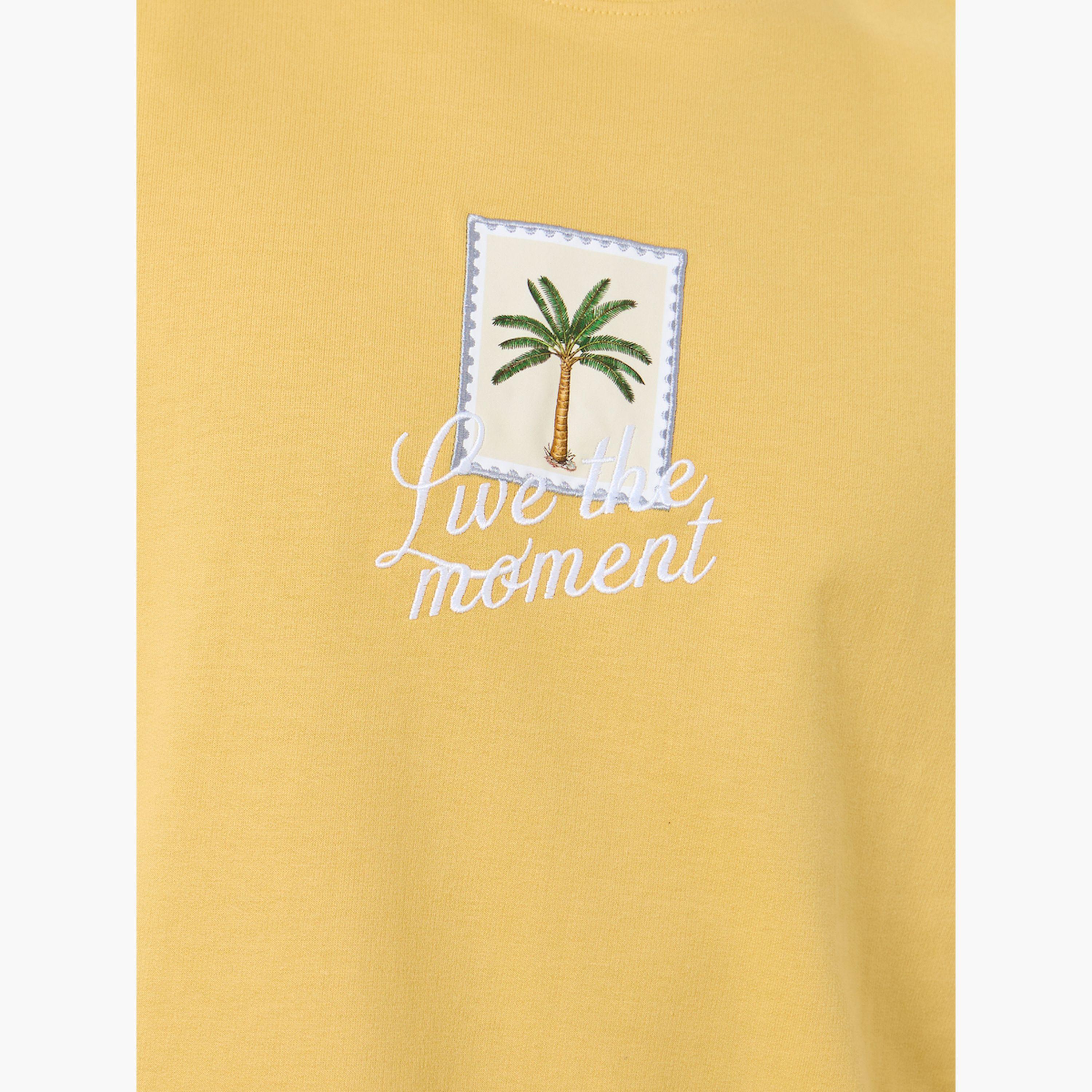 Styli Men Embroidered Slogan Oversized T-Shirt-men-clothing-tshirtsandpolos-tshirts-image-4