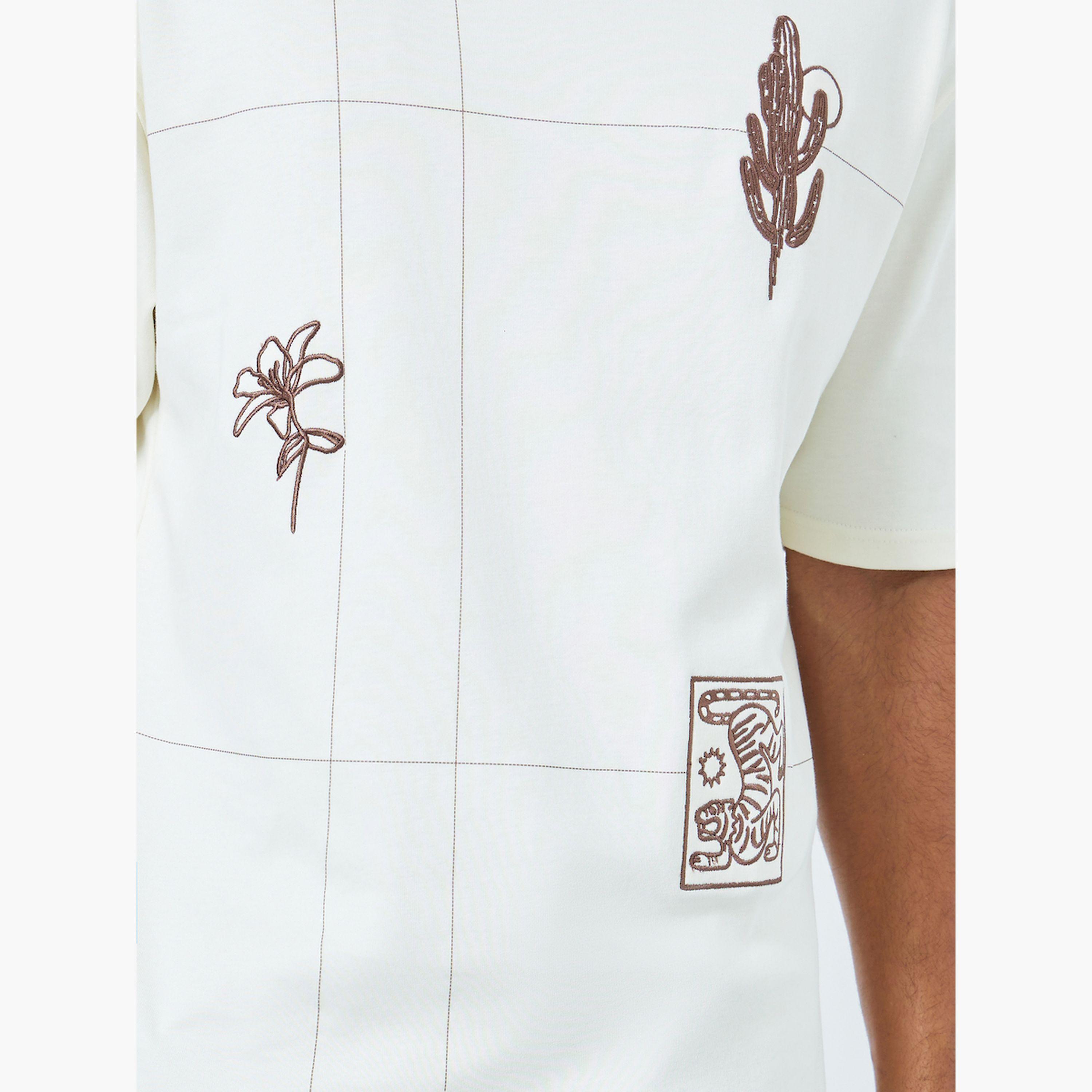Styli Men Embroidered Oversized T-Shirt-men-clothing-tshirtsandpolos-tshirts-image-5