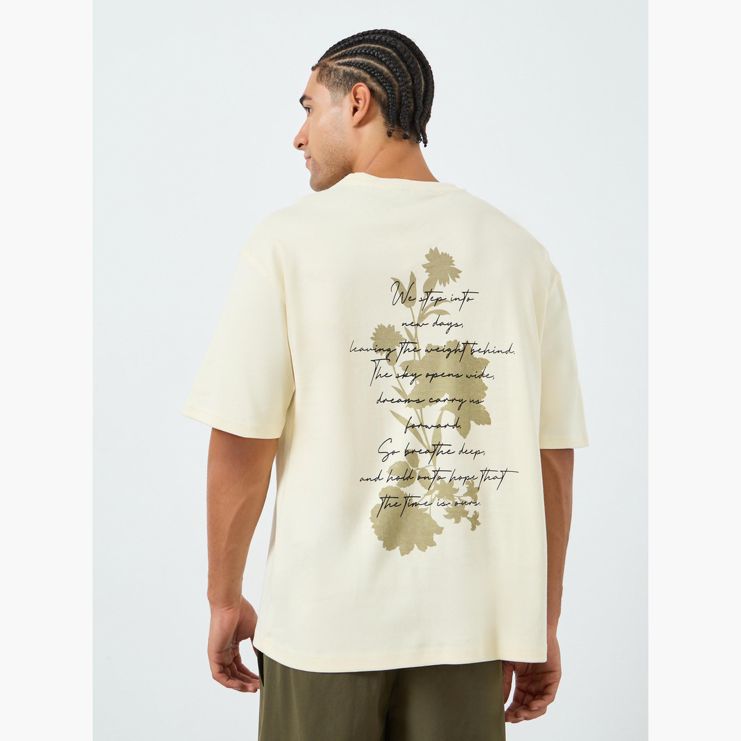 Styli Men Oversized Floral Graphic T-Shirt-men-clothing-tshirtsandpolos-tshirts-image-3