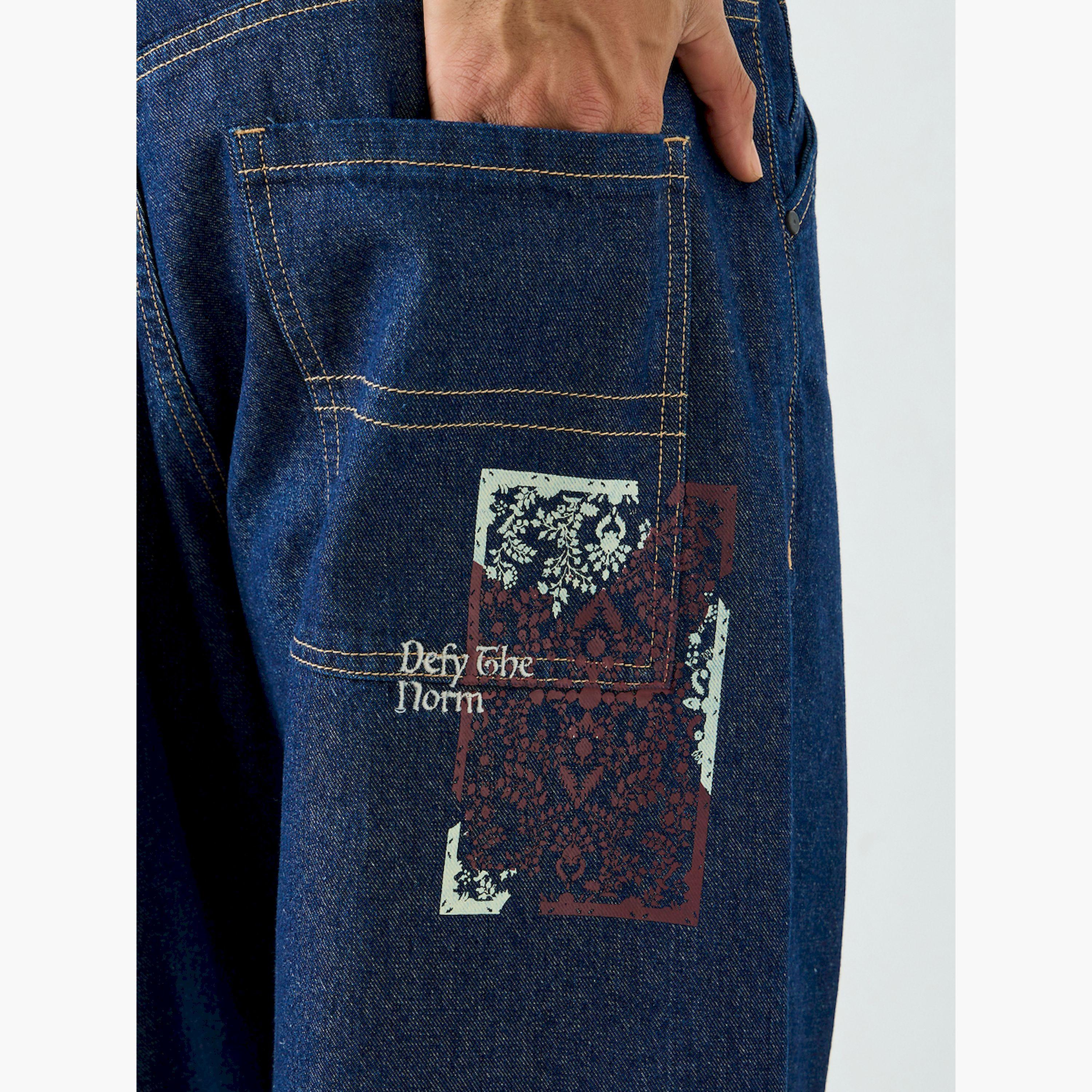 جينز رجالي واسع بنمط كاربنتر وخصر متوسط-men-clothing-bottoms-jeans-image-3