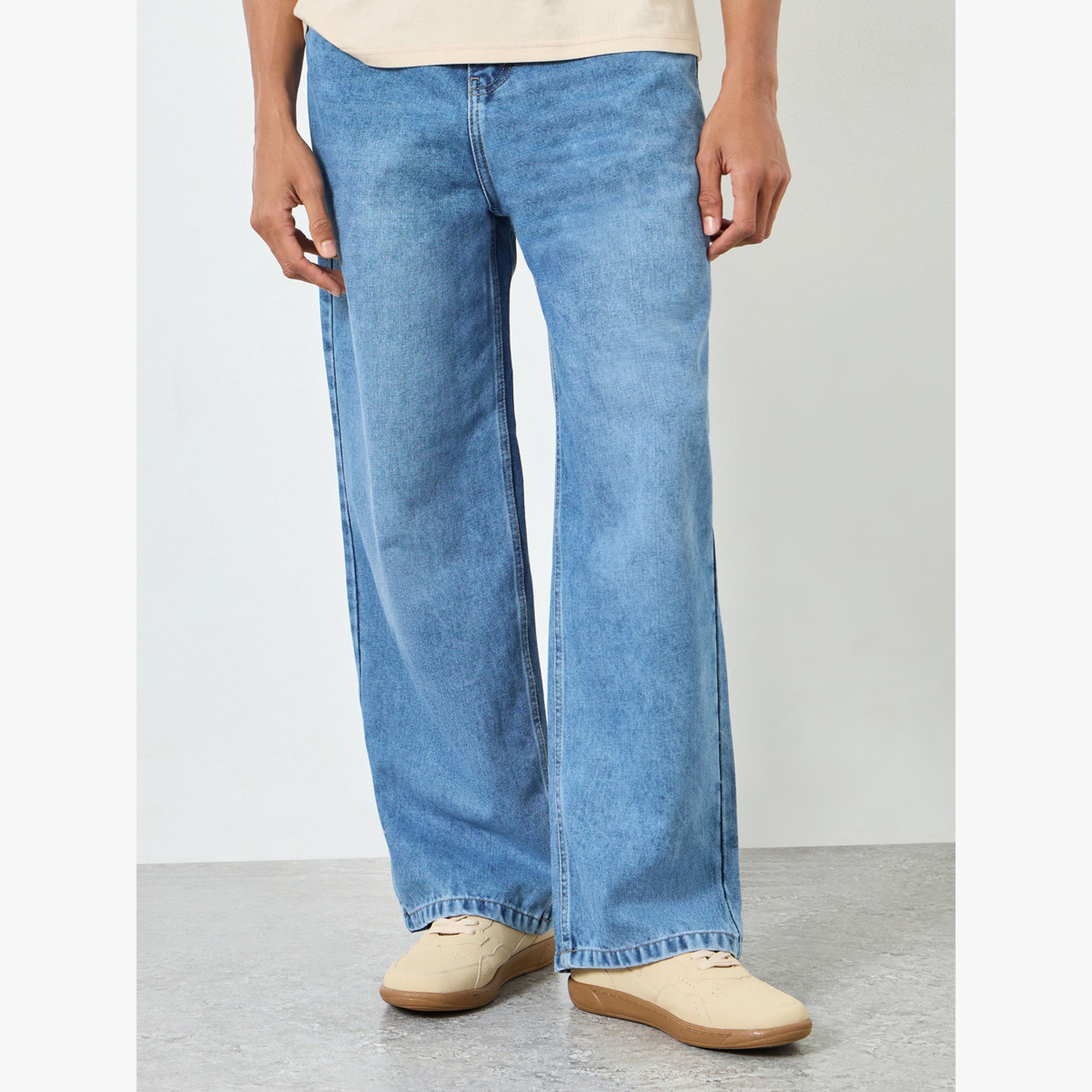 جينز باجي بتفاصيل جيب مزخرف-men-clothing-bottoms-jeans-image-4