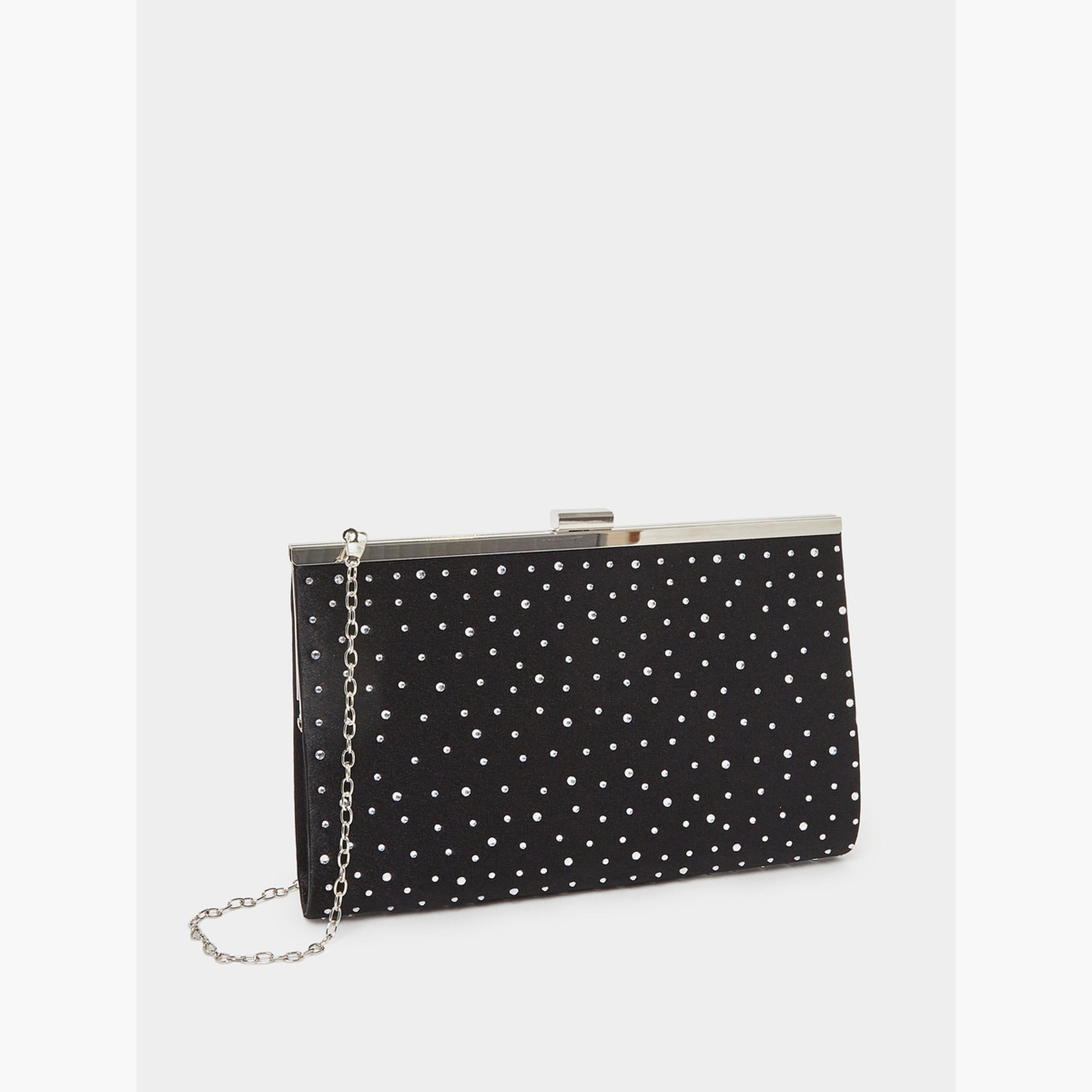 حقيبة كلاتش مزينة بأحجار الراين-women-bagsandwallets-handbags-image-1