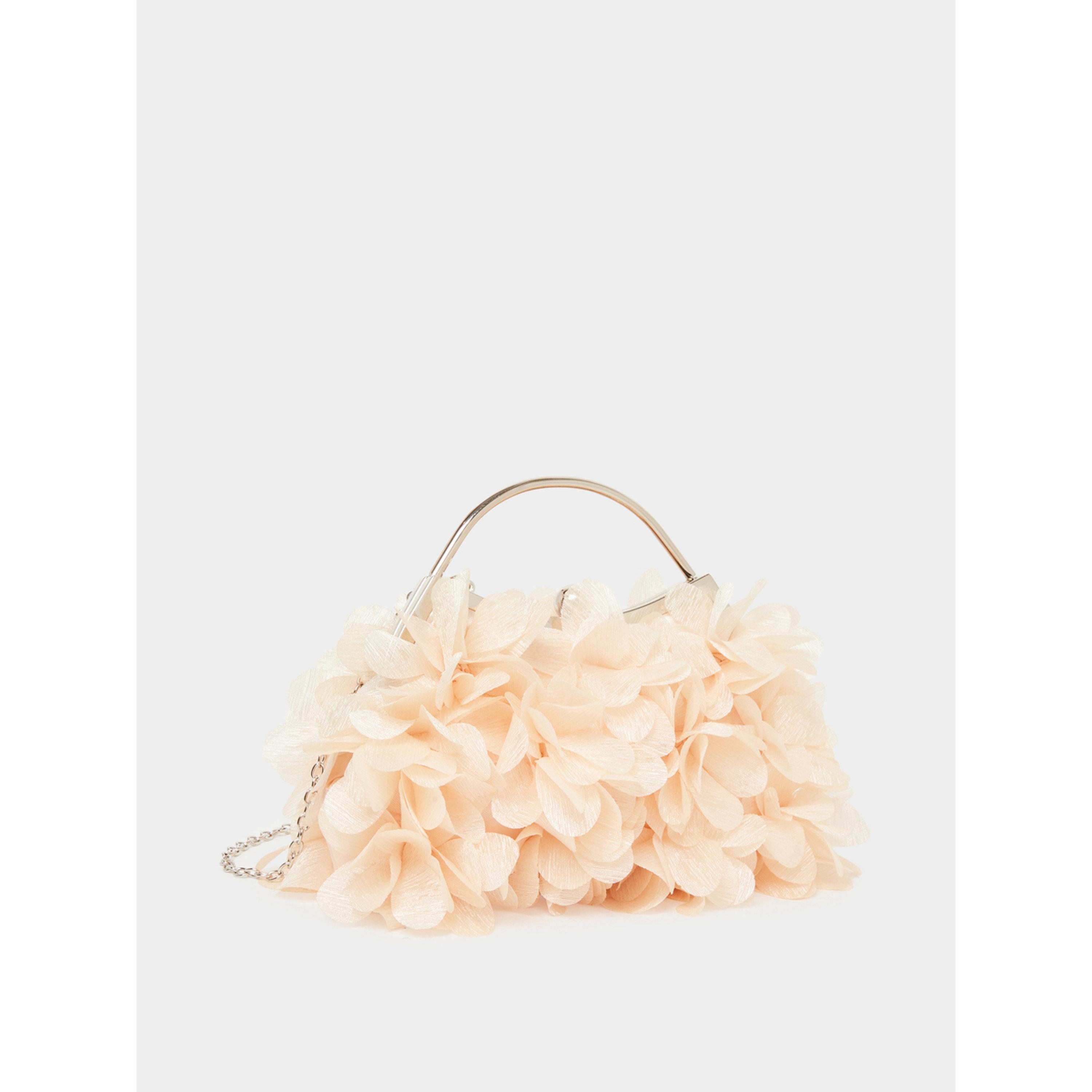 Styli Beige Floral Clutch Bag-women-bagsandwallets-handbags-image-1