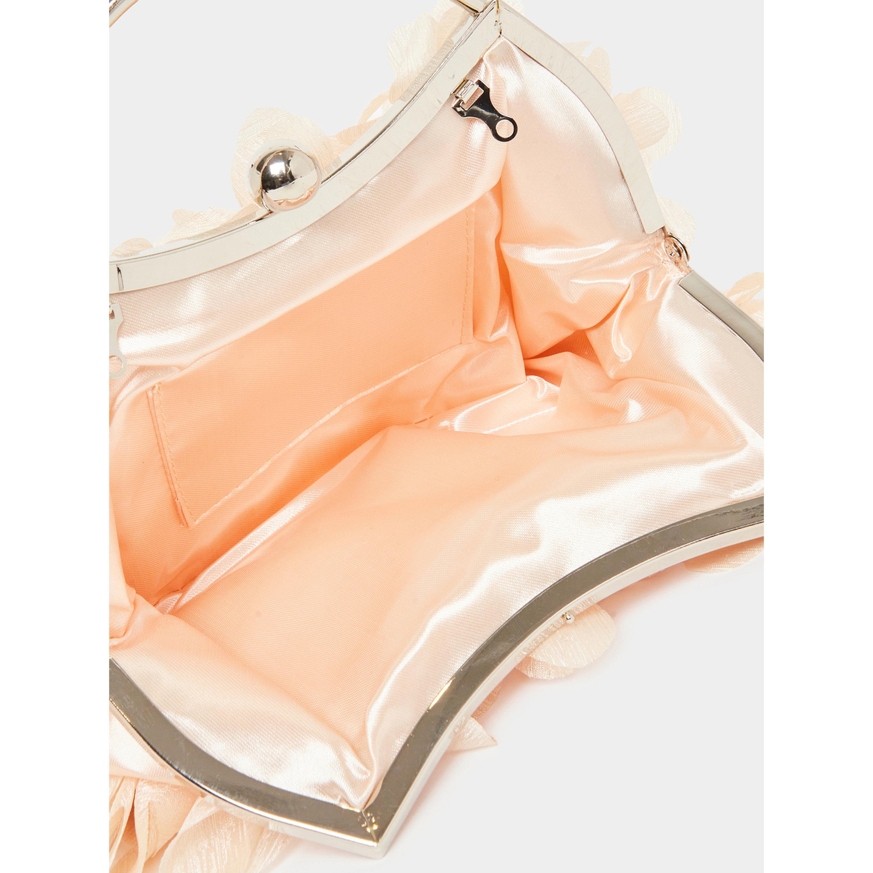 Styli Beige Floral Clutch Bag-women-bagsandwallets-handbags-image-4