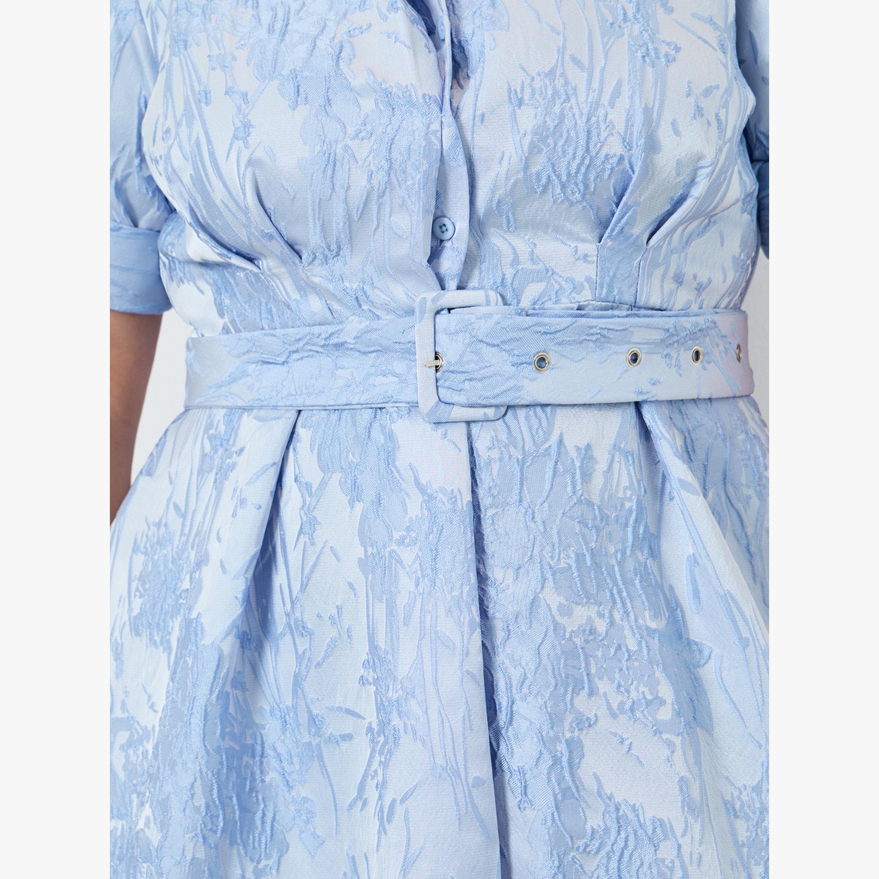 فستان طويل مقاس كبير بحافة واسعة-women-clothing-dresses-image-5