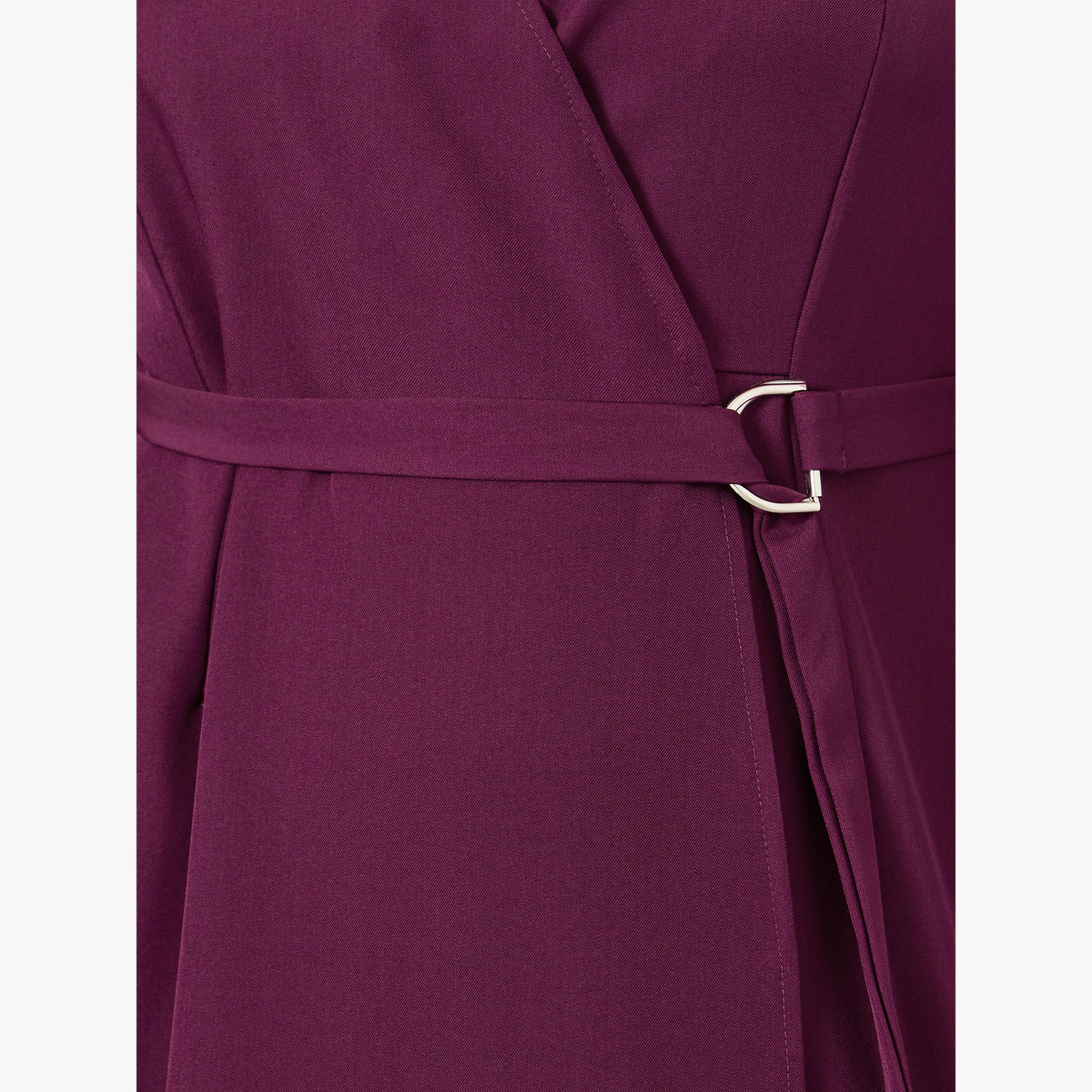 فستان ميدي مقاس كبير بنمط لف وأكمام طويلة-women-clothing-dresses-image-5