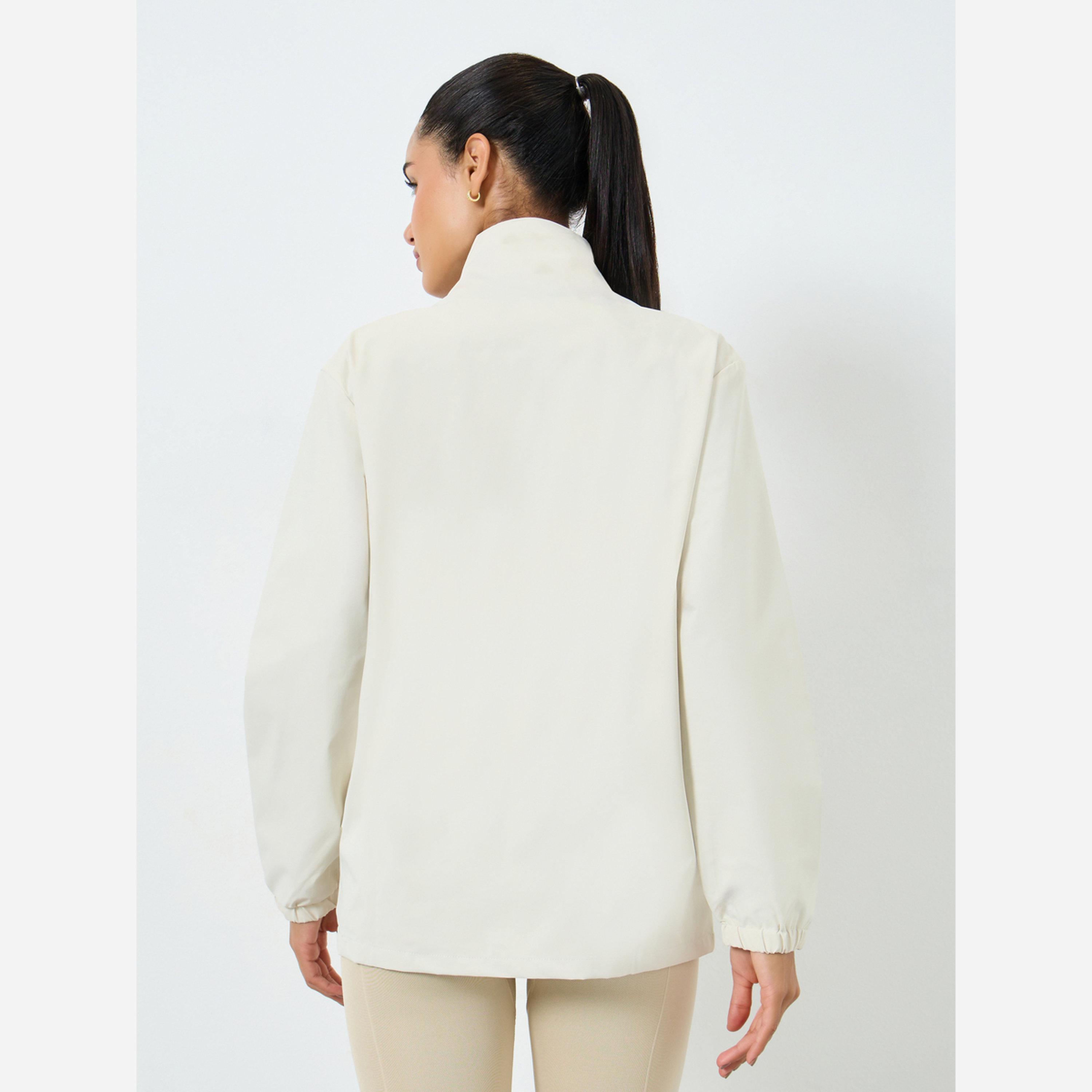 Styli Windbreaker Contrast Zip Up Jacket-women-clothing-sportswearandactivewear-coatsandjackets-jackets-image-5