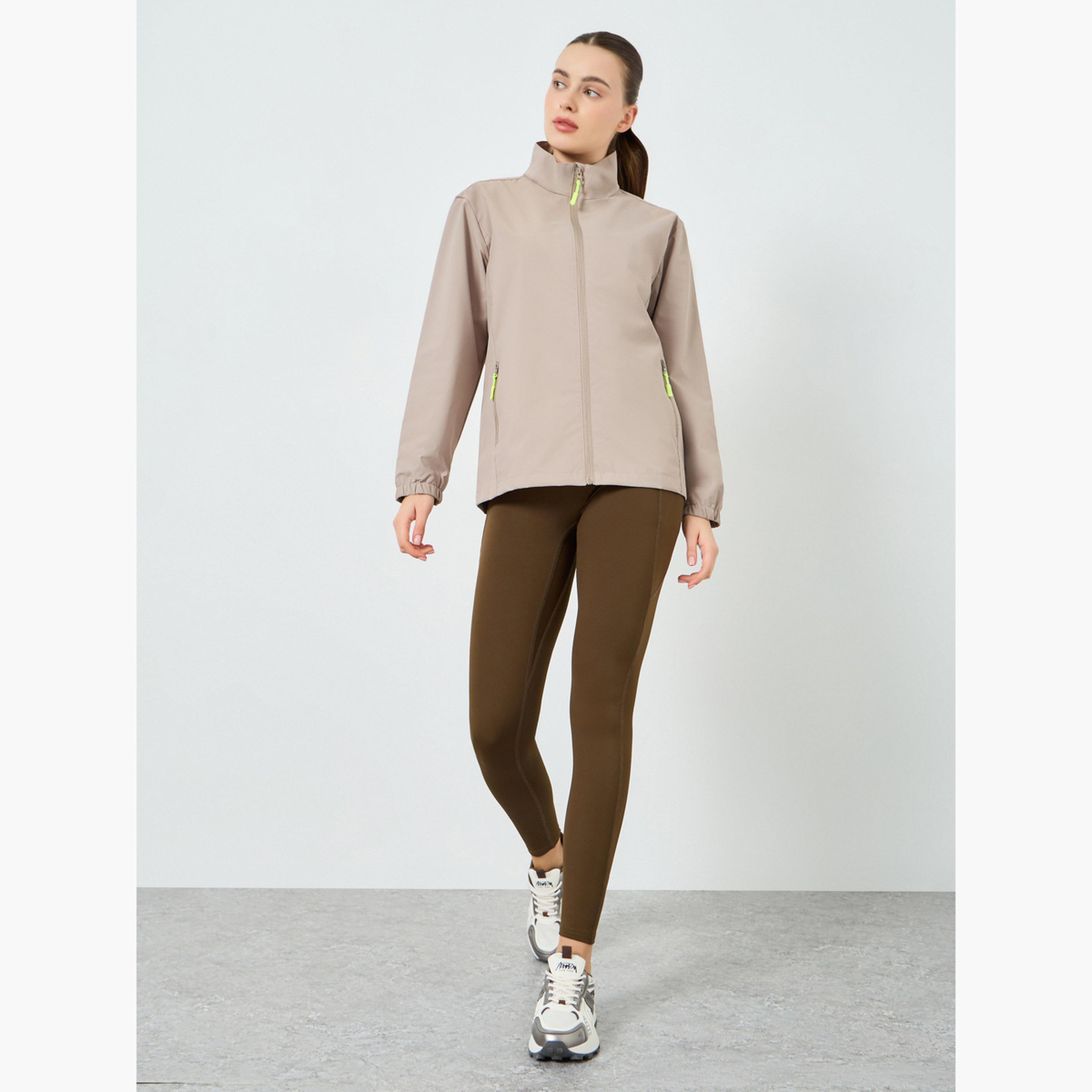 جاكيت ويند بريكر بسحاب متباين للنساء-women-winterwear-coatsandjackets-jackets-image-2