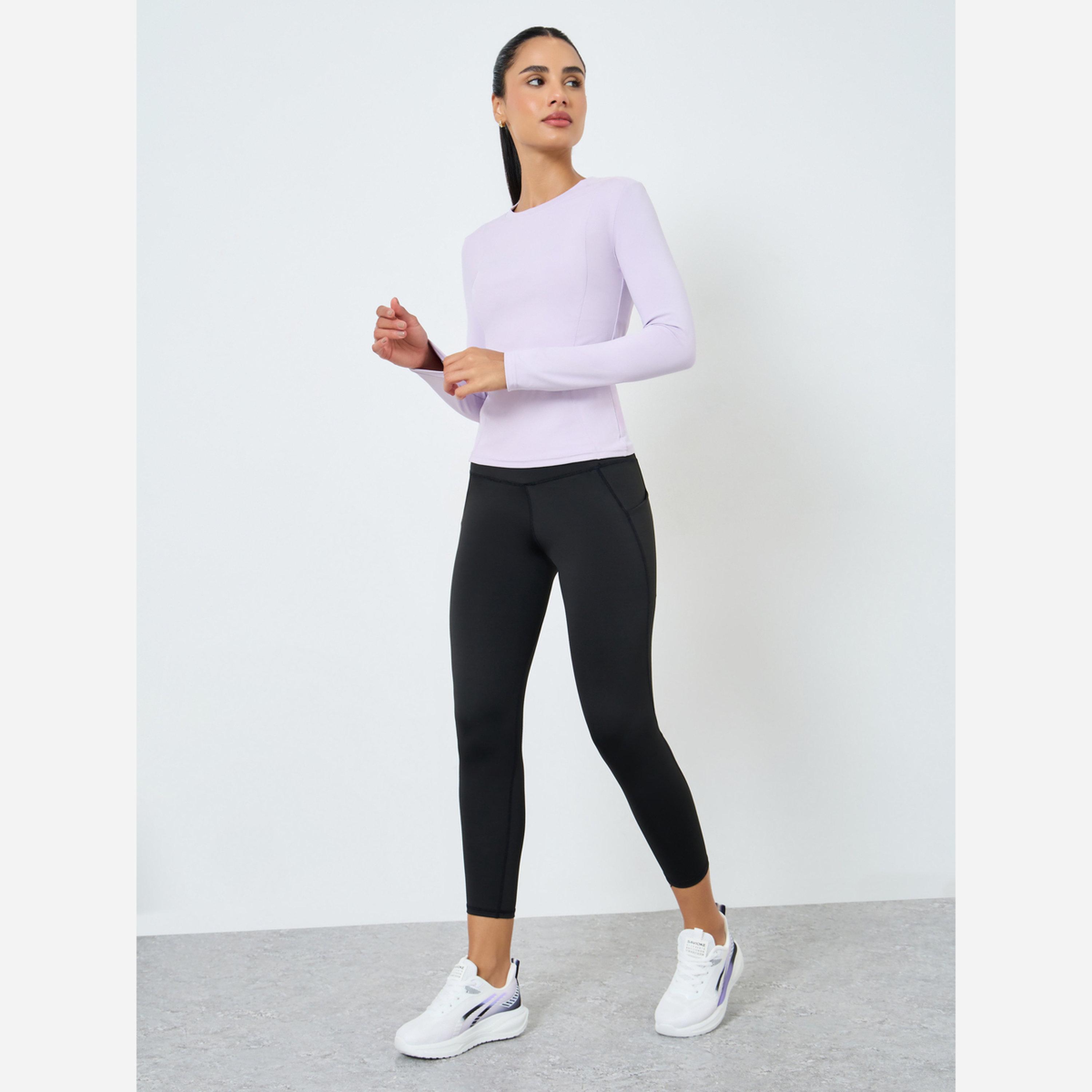 Styli Broad Waist Pocket Detail Leggings-women-clothing-sportswearandactivewear-bottoms-leggings-image-2