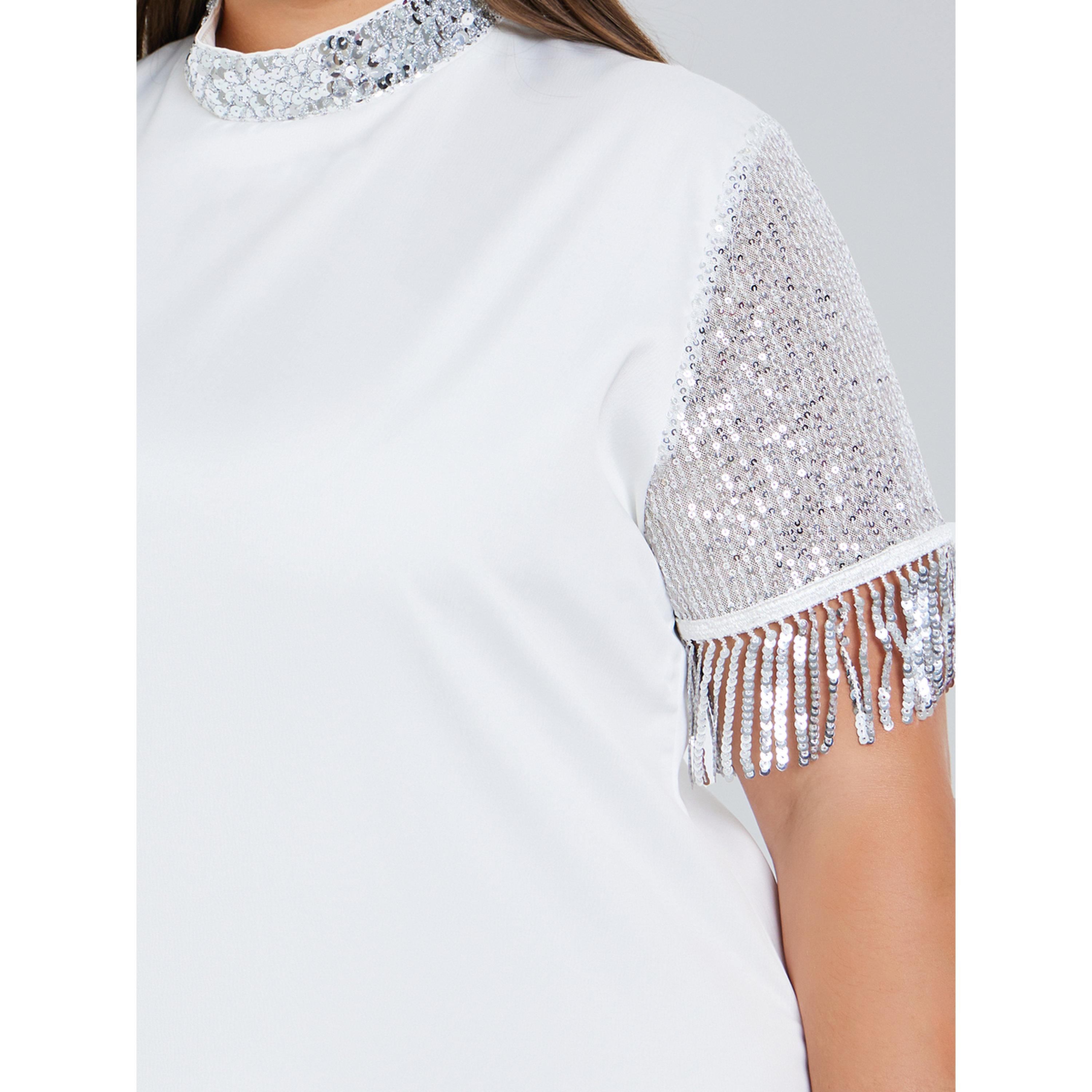 Styli Plus Size Off-White Embellished Shift Maxi Dress-women-clothing-dresses-image-5