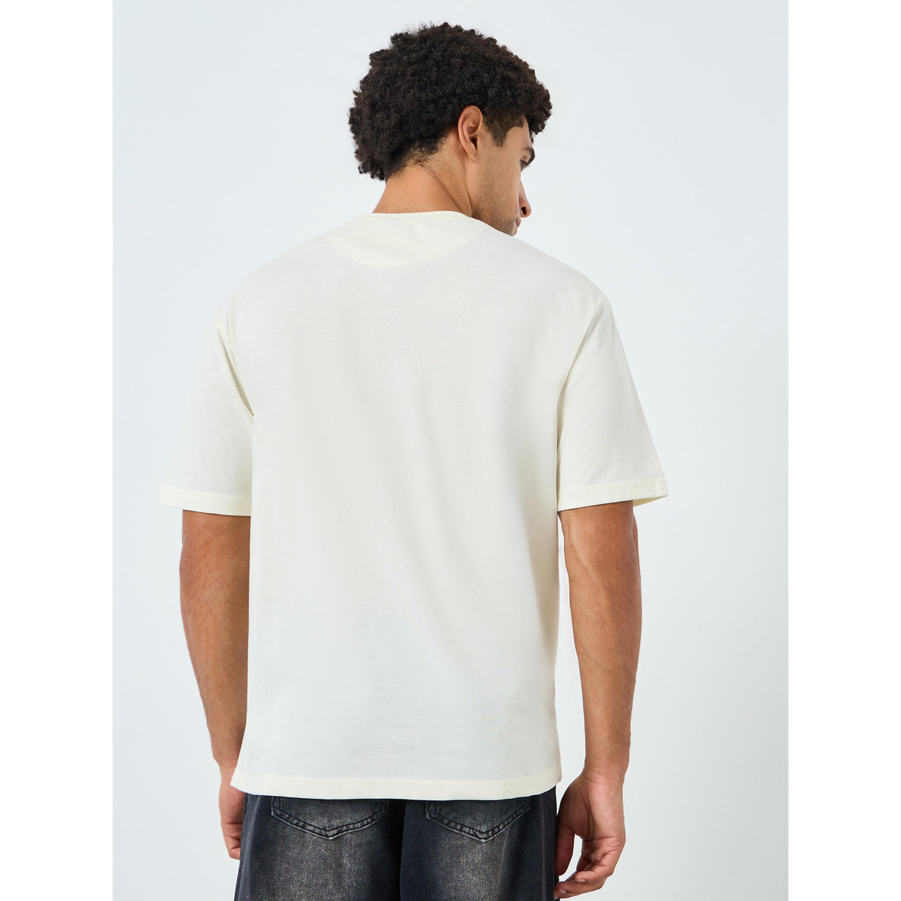 Styli Men Off-White Graphic Print Oversized T-Shirt-men-clothing-tshirtsandpolos-tshirts-image-4