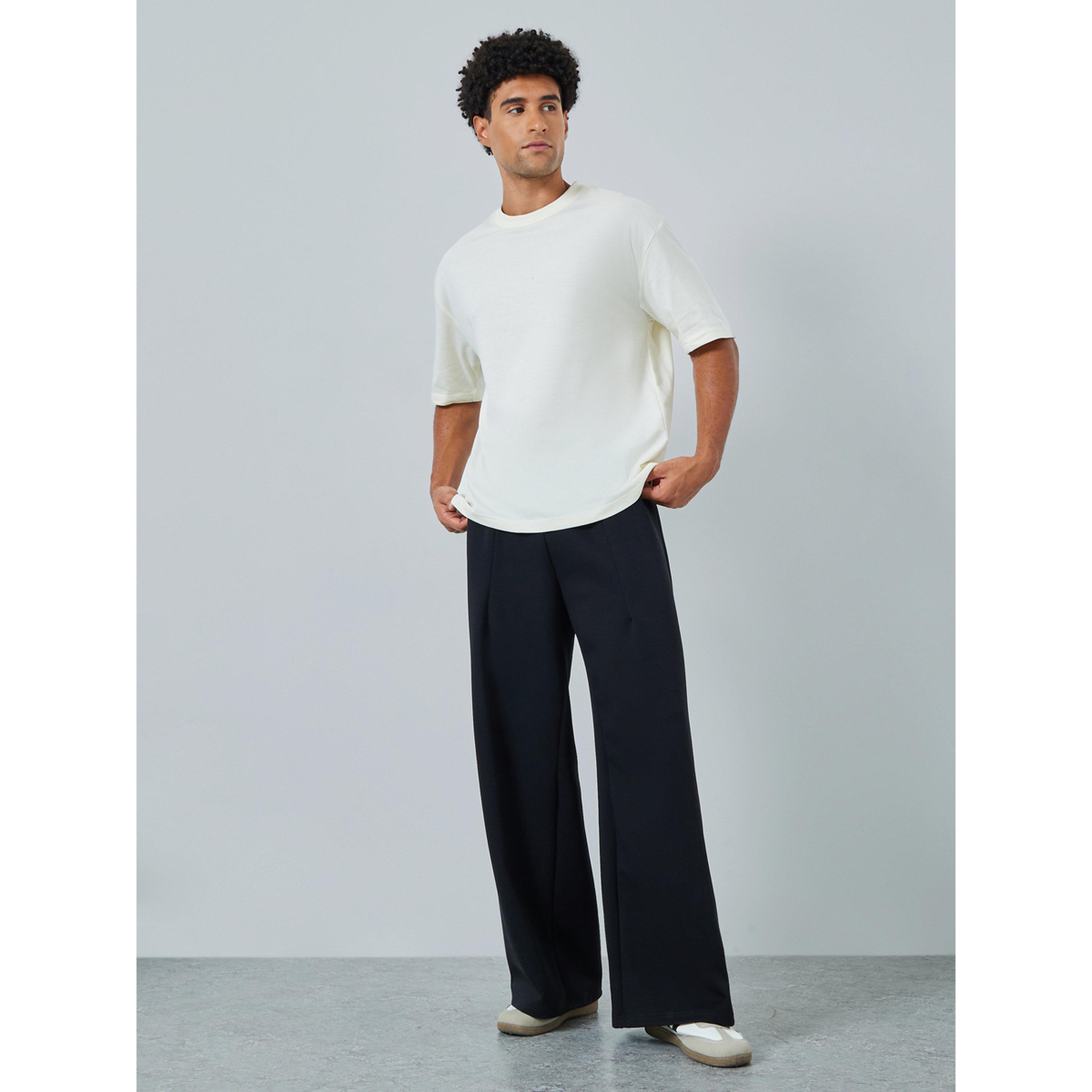 تيشيرت واسع بطبعة جرافيك-men-clothing-tshirtsandpolos-tshirts-image-2