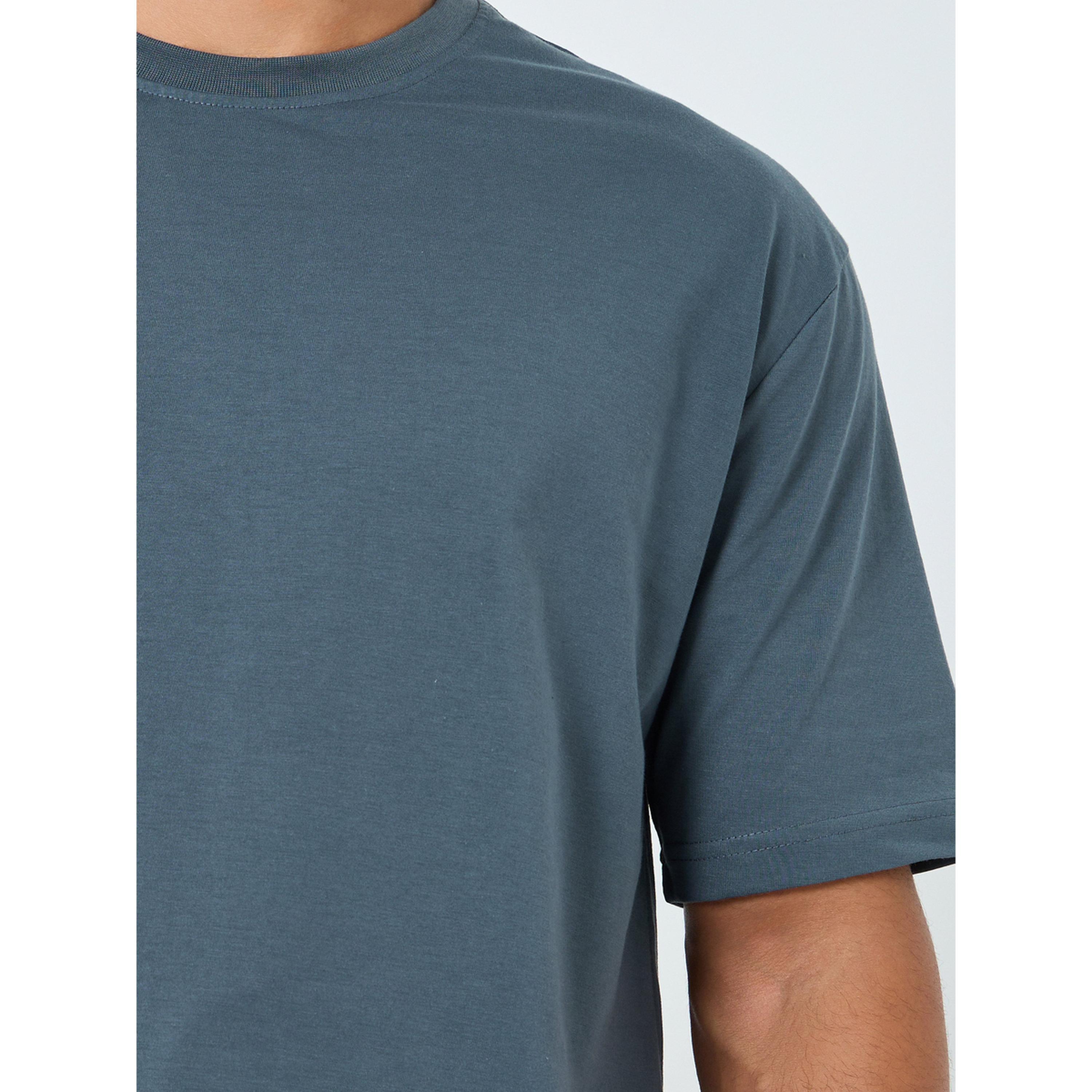 تيشيرت بمقاس كبير بطبعة جرافيك-men-clothing-tshirtsandpolos-tshirts-image-4