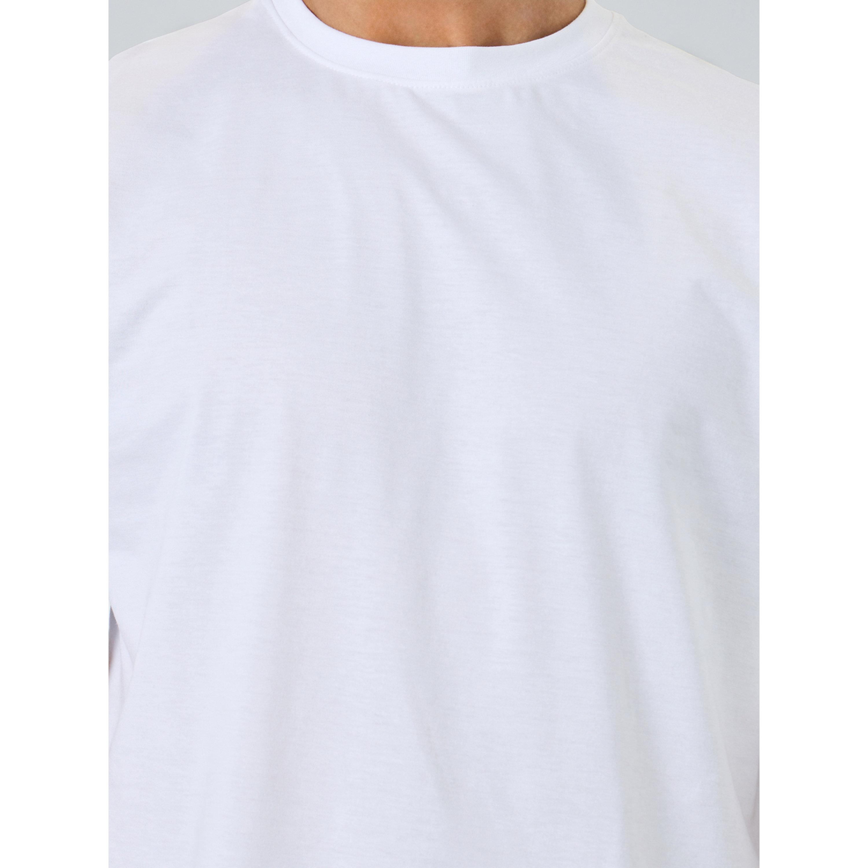 Styli Men Oversized Paisley Text Back Print T-Shirt-men-clothing-tshirtsandpolos-tshirts-image-4