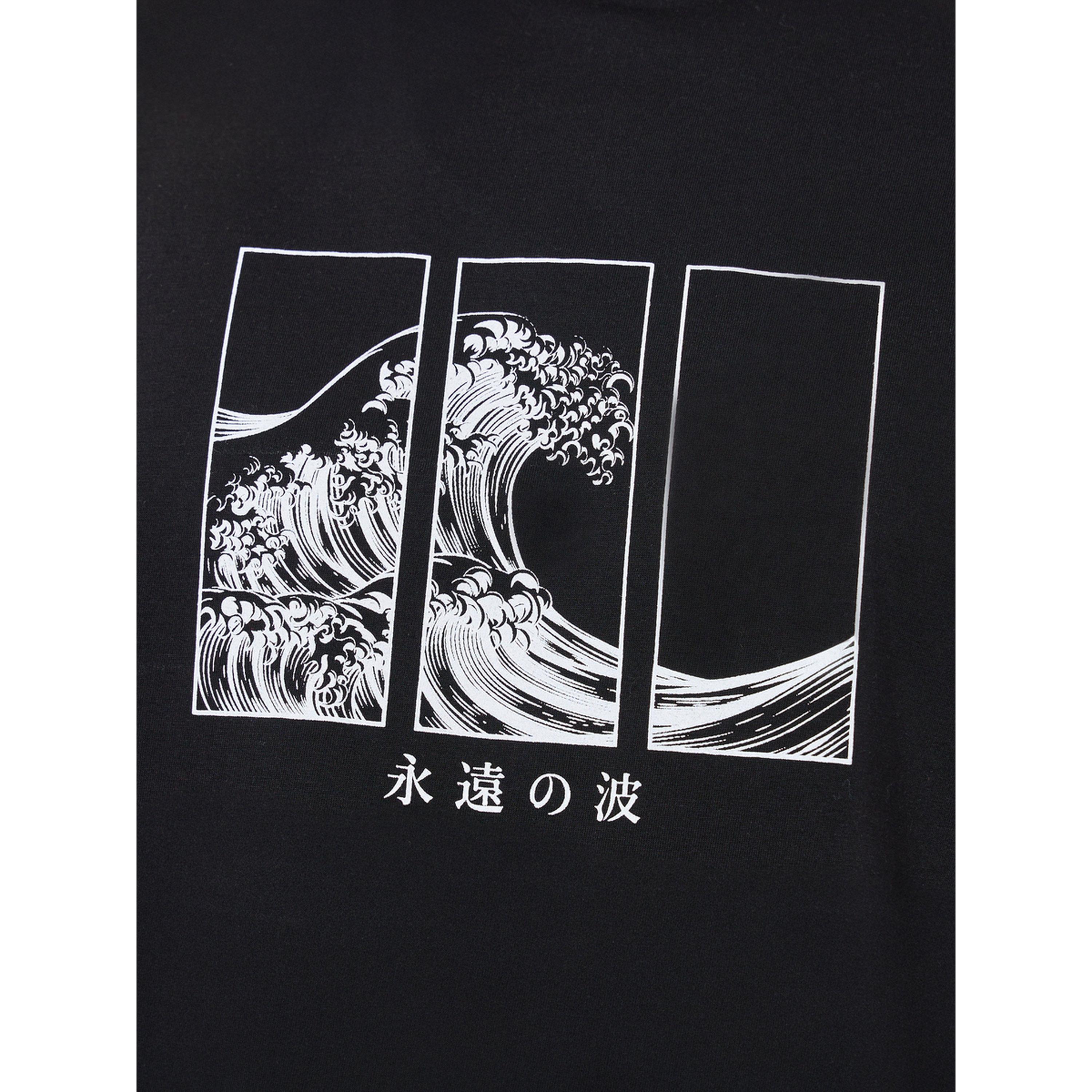 Styli Men Beach Wave Print Regular T-Shirt-men-clothing-tshirtsandpolos-tshirts-image-4