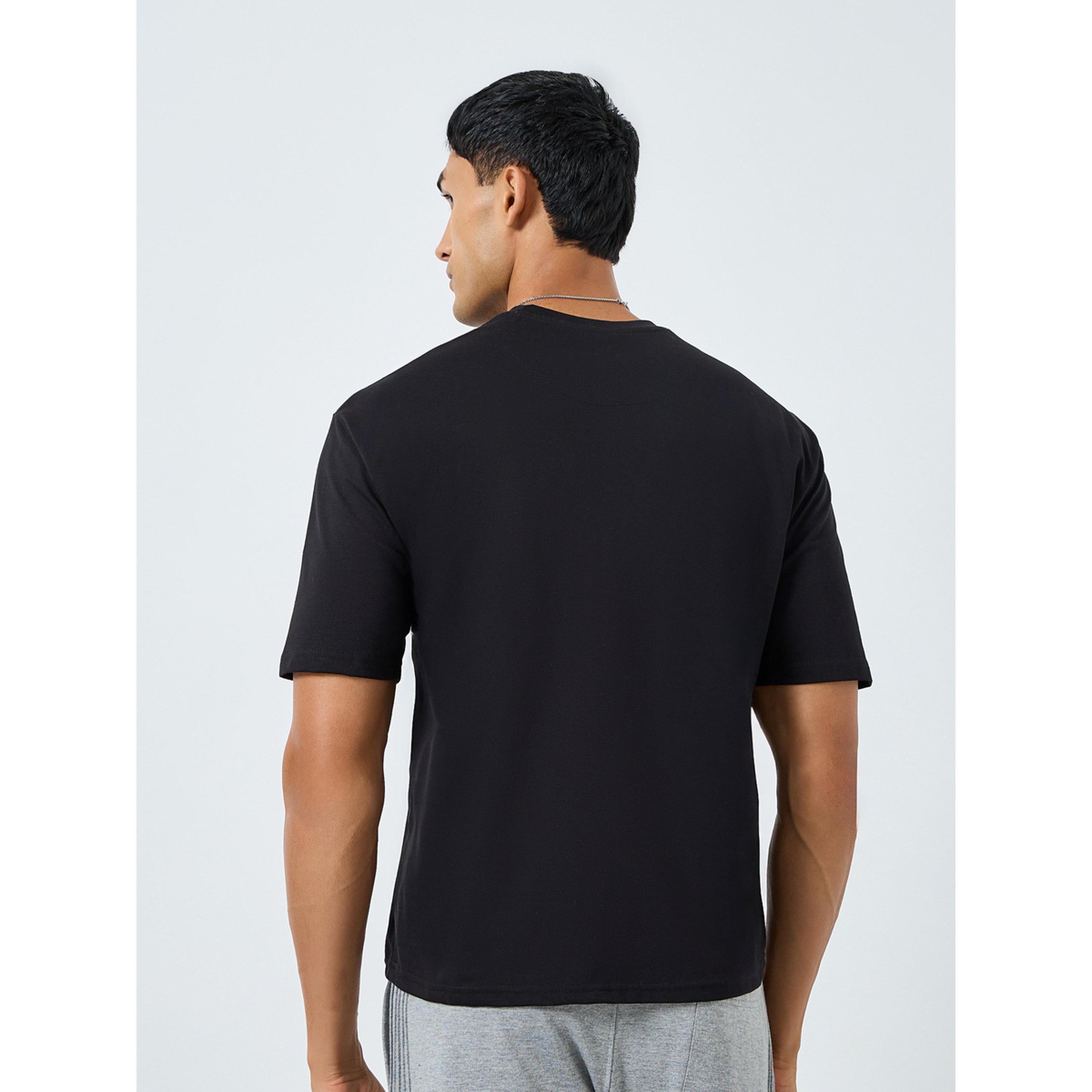 Styli Men Beach Wave Print Regular T-Shirt-men-clothing-tshirtsandpolos-tshirts-image-5