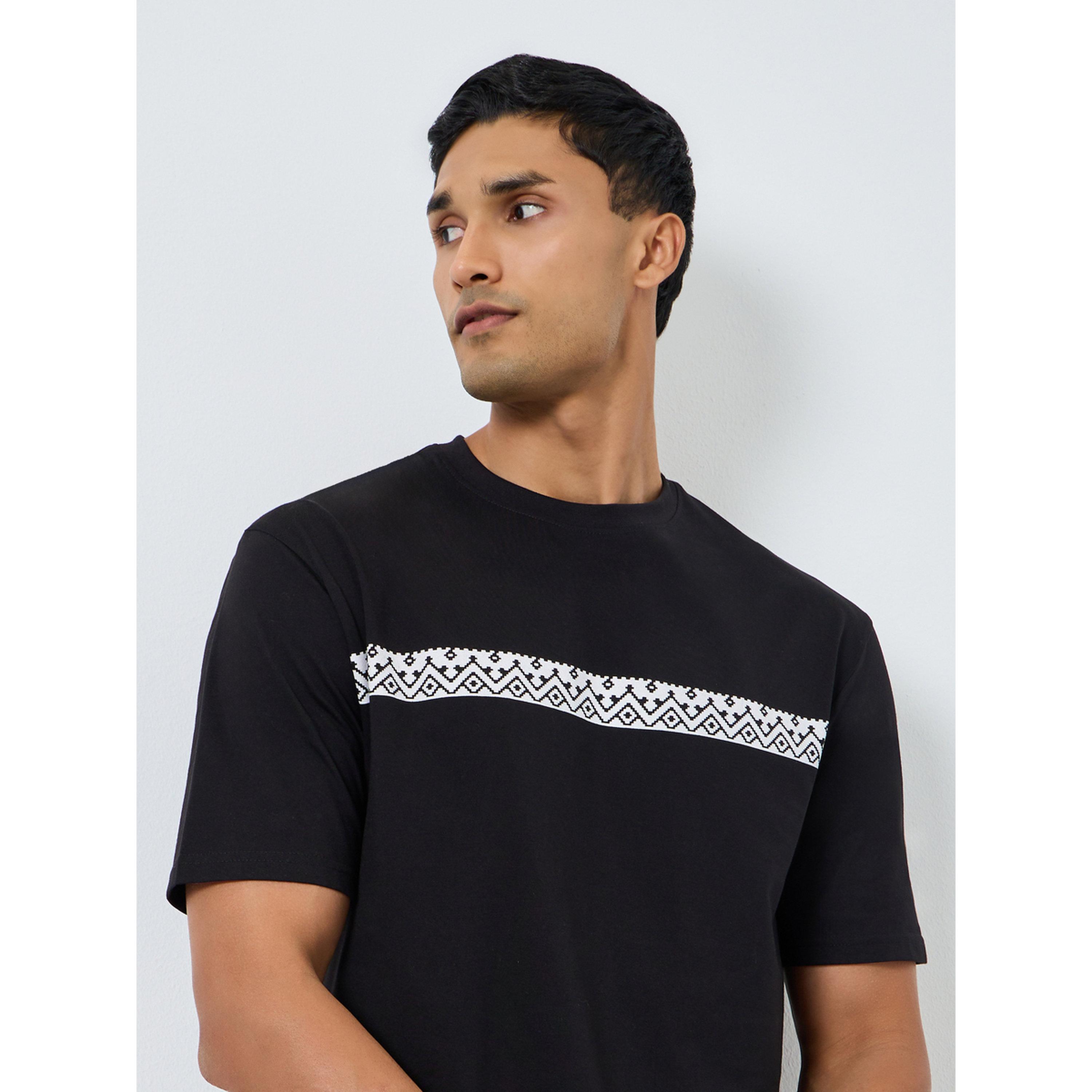 Styli Men Oversized Stripe Printed T-Shirt-men-clothing-tshirtsandpolos-tshirts-image-3