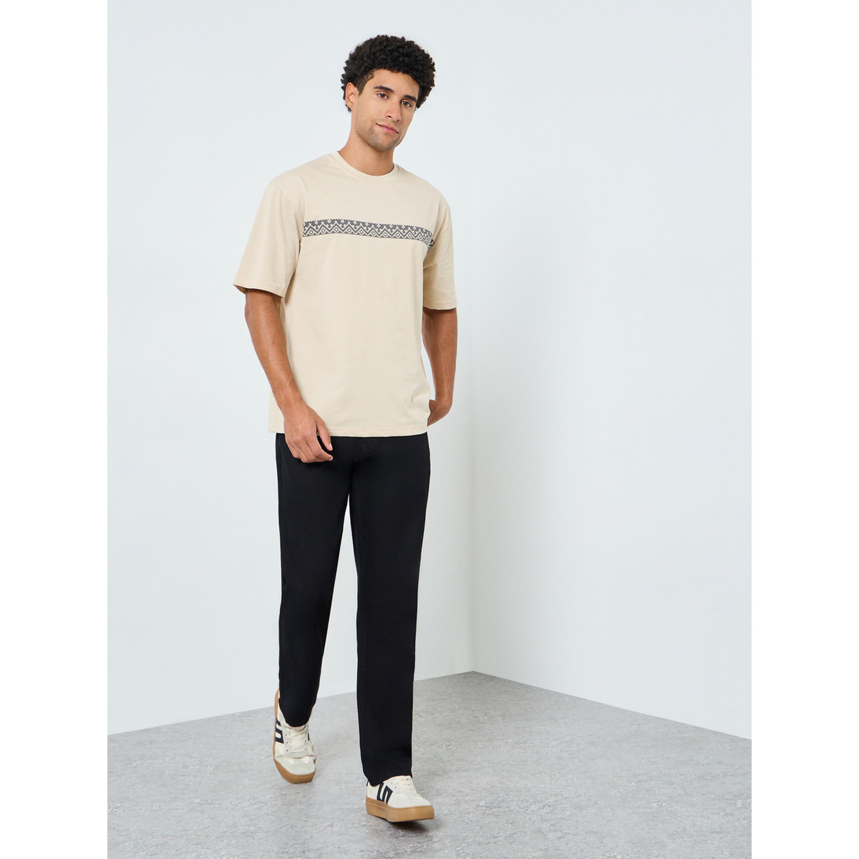 Styli Men Oversized Stripe Printed T-Shirt-men-clothing-tshirtsandpolos-tshirts-image-2