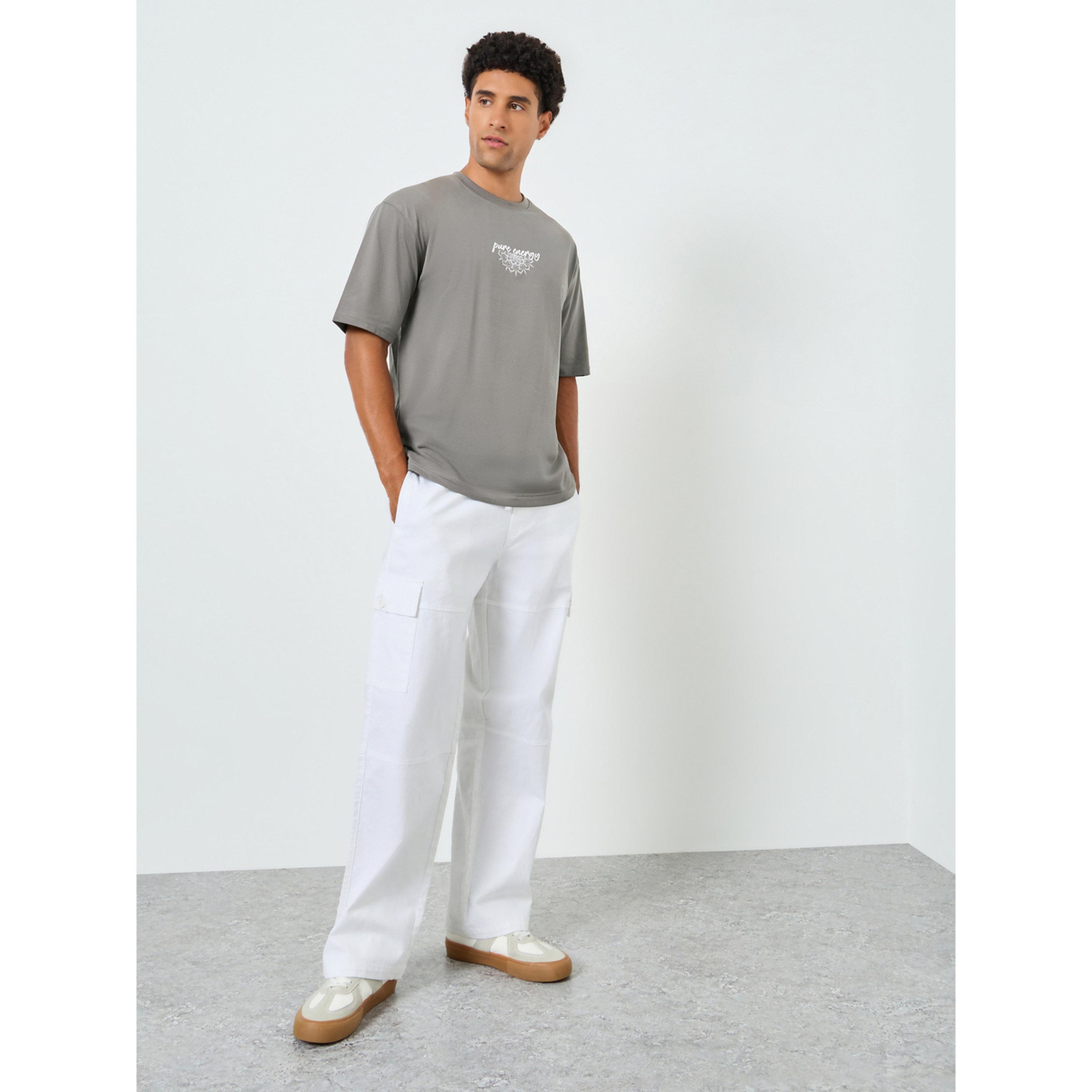 تيشيرت فضفاض بطبعة جرافيك-men-clothing-tshirtsandpolos-tshirts-image-2