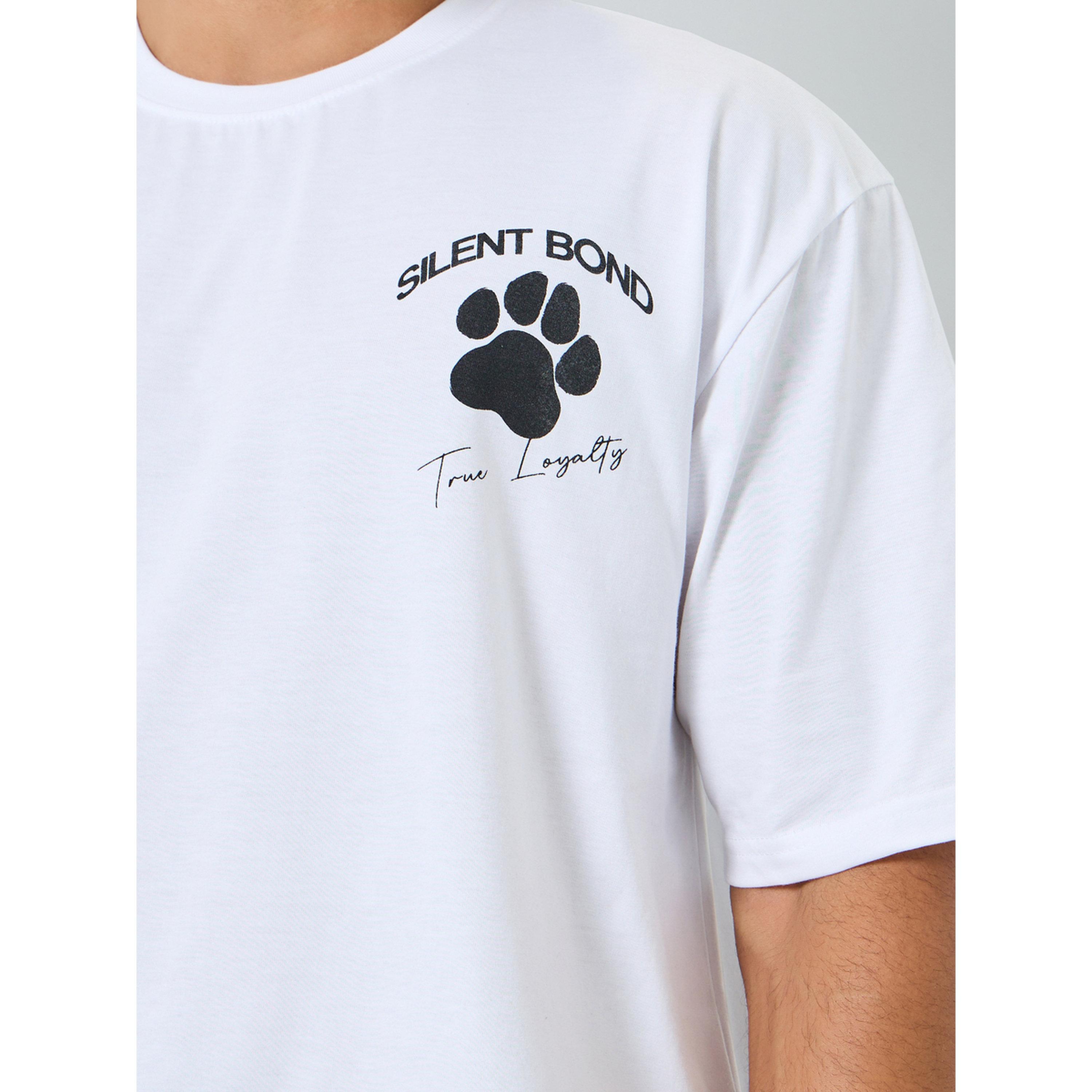 Styli Men White Graphic Print Oversized T-Shirt-men-clothing-tshirtsandpolos-tshirts-image-4