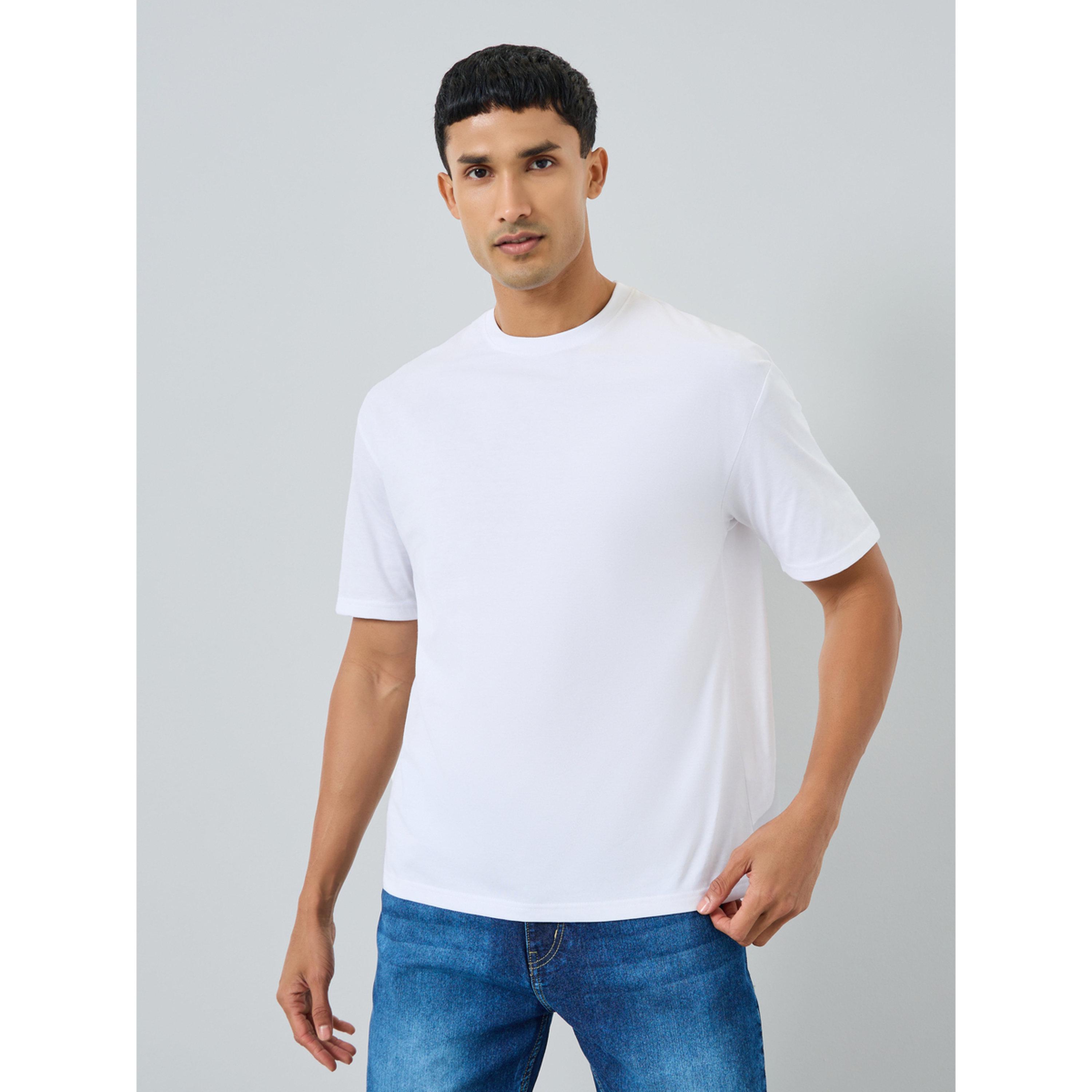 Styli Men Oversized T-Shirt with Palm Tree Print-men-clothing-tshirtsandpolos-tshirts-image-1