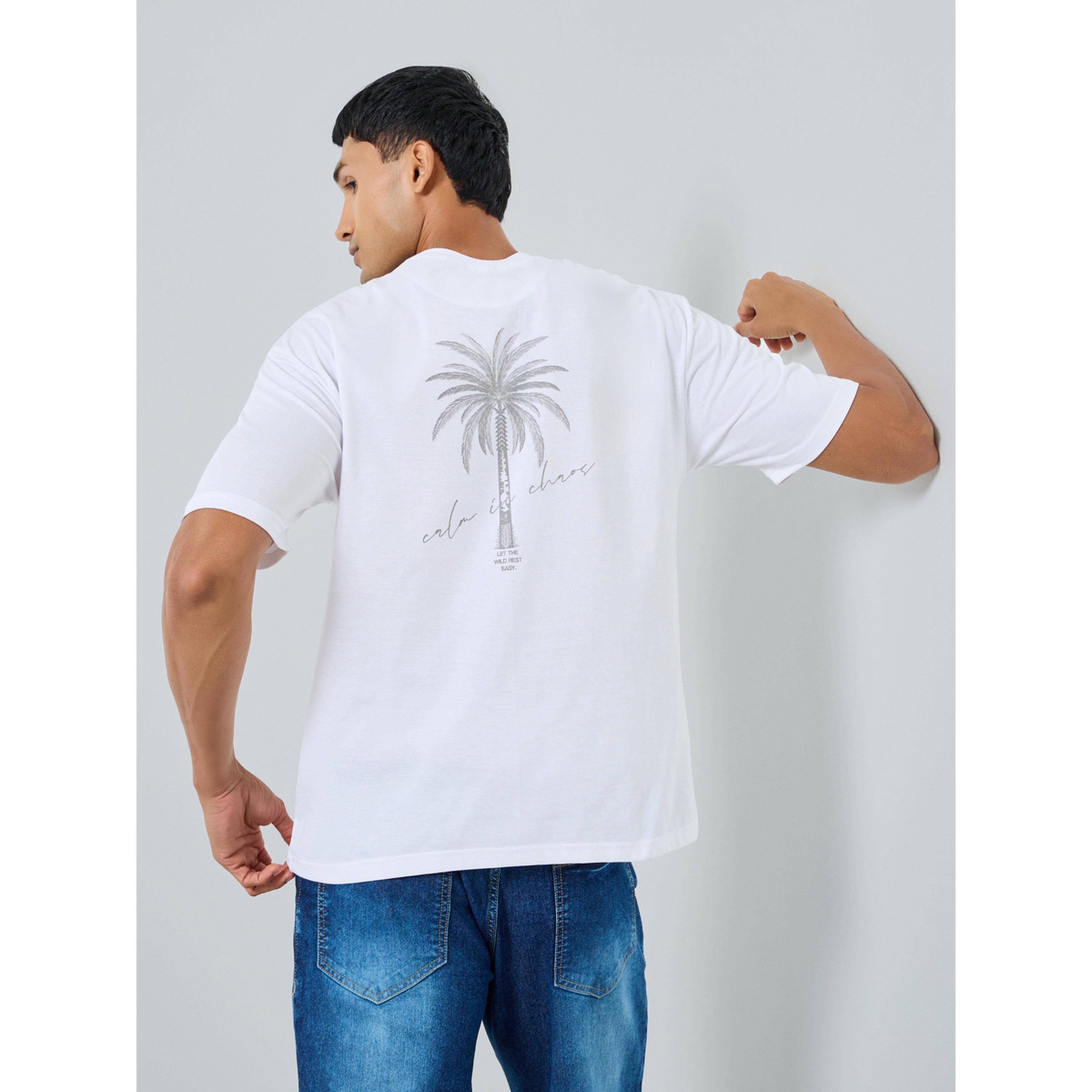 Styli Men Oversized T-Shirt with Palm Tree Print-men-clothing-tshirtsandpolos-tshirts-image-3