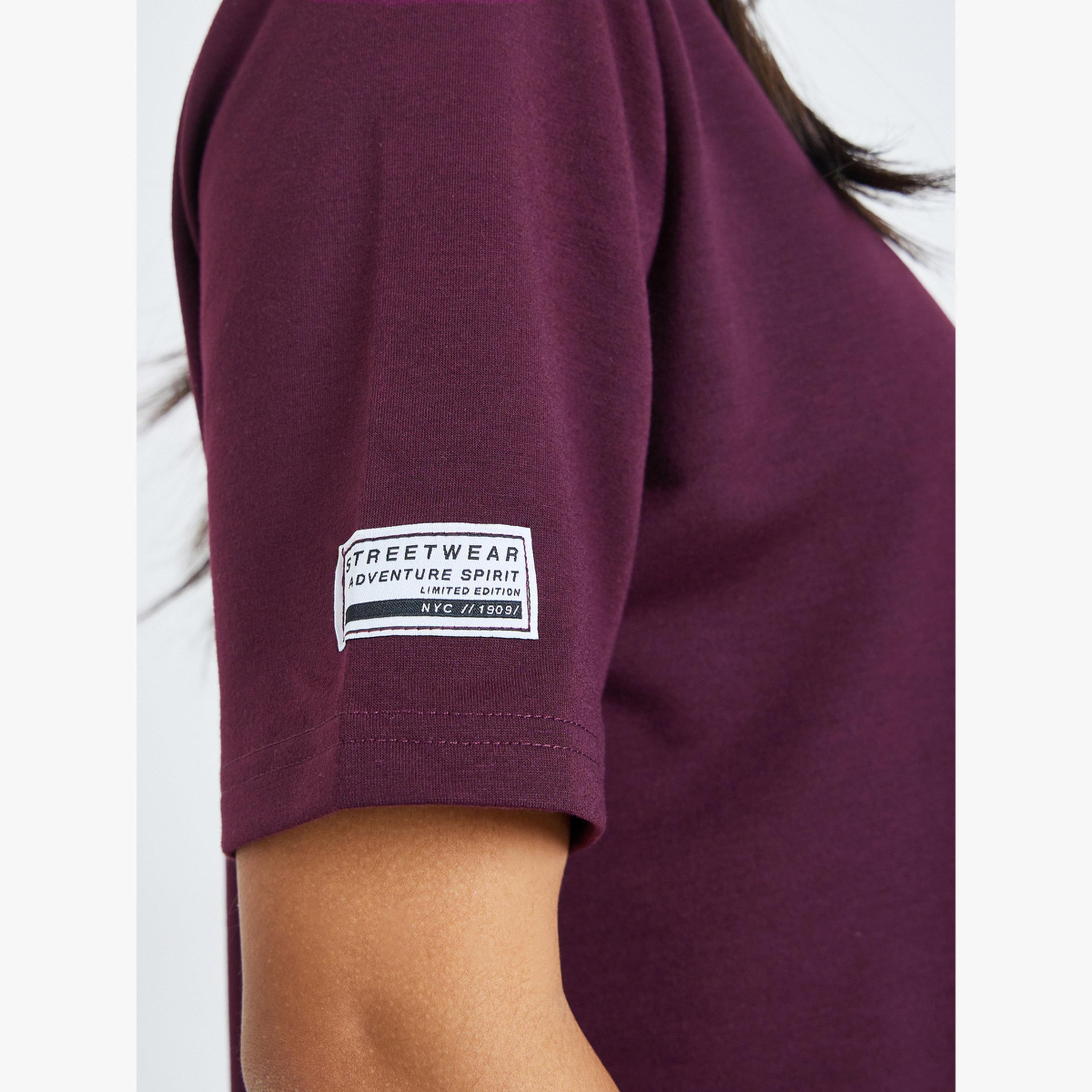تيشيرت واسع بأكمام قصيرة-women-clothing-tshirts-image-4