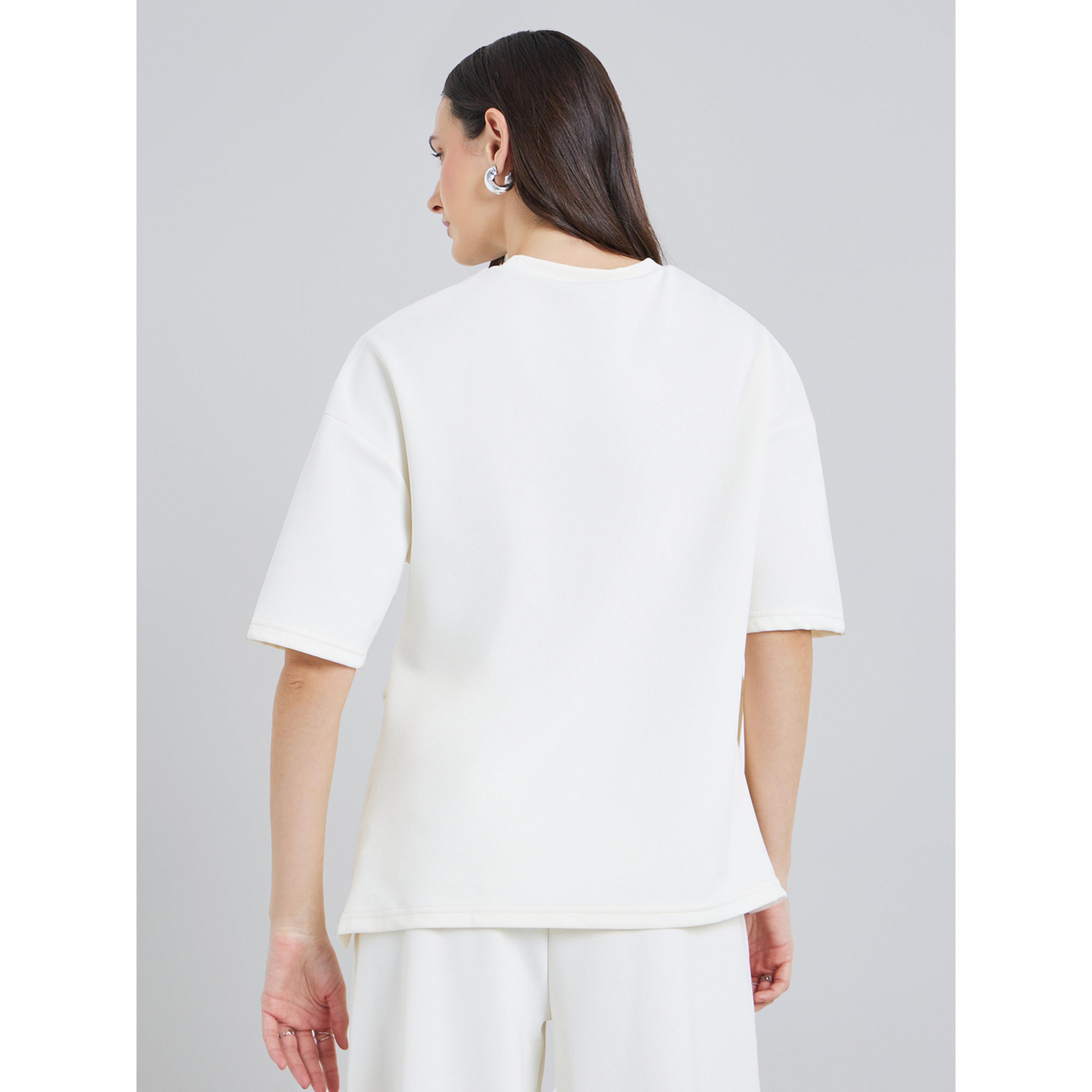 تيشيرت ناعم الملمس بقصة واسعة-women-clothing-tshirts-image-5